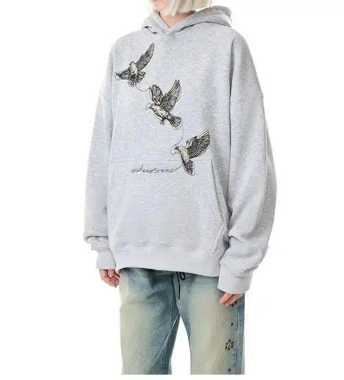 Other EAGLE Embroidered Graphic Pullover Hoodie Size US L / EU 52-54 / 3 - 1 Thumbnail