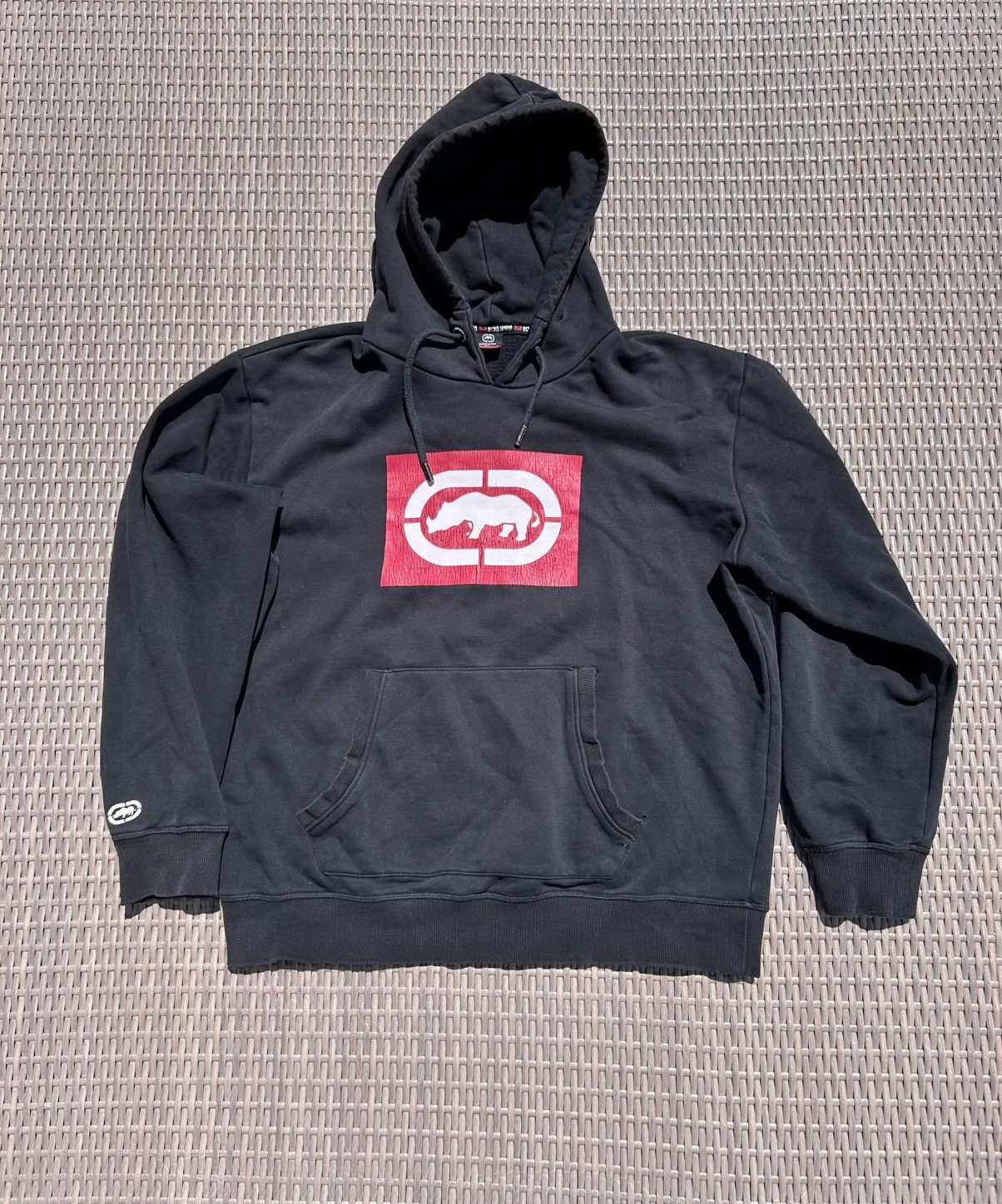 Ecko Unltd. Vintage Ecko Unltd Black Hoodie red logo Size US XL / EU 56 / 4 - 1 Thumbnail