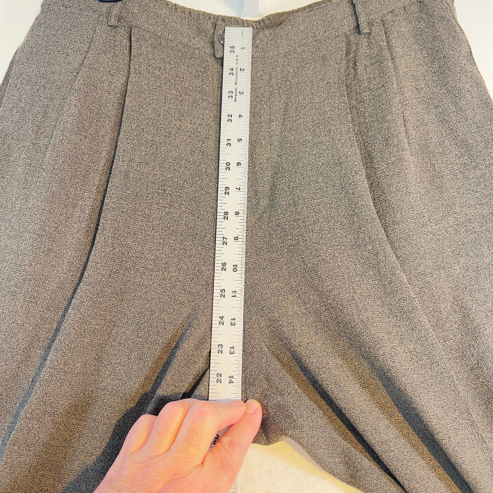 Chicos Chico's Private Collection Pant Woman XL/16 Chicos 3 Brown Size 36" / US 14 / IT 50 - 7 Thumbnail