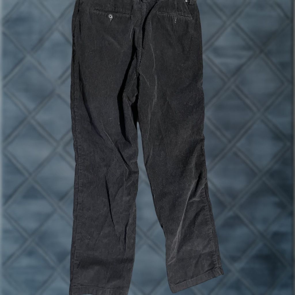 Nautica Nautica Men's Black Corduroy Pants Classic Fit 34x32 Excellent Used Condition Size US 34 / EU 50 - 1 Thumbnail