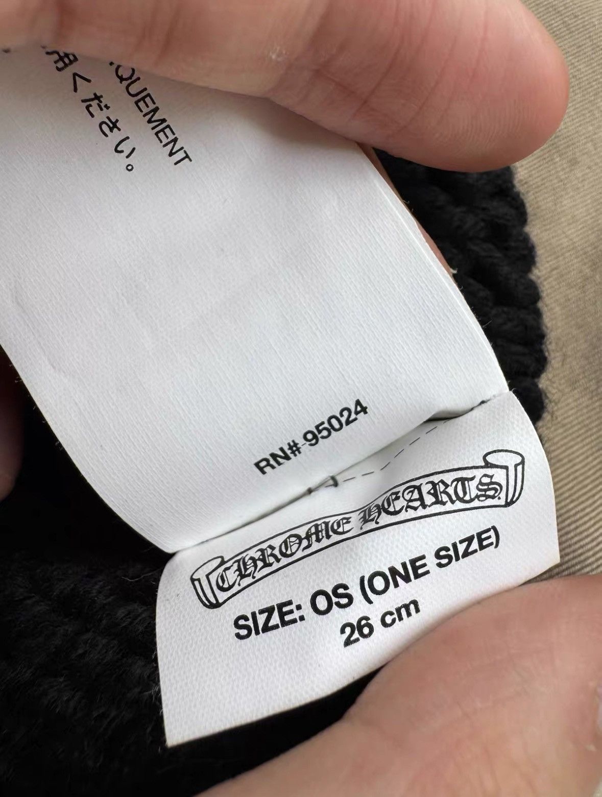 Chrome Hearts Chrome Hearts Beanie Size ONE SIZE - 7 Thumbnail