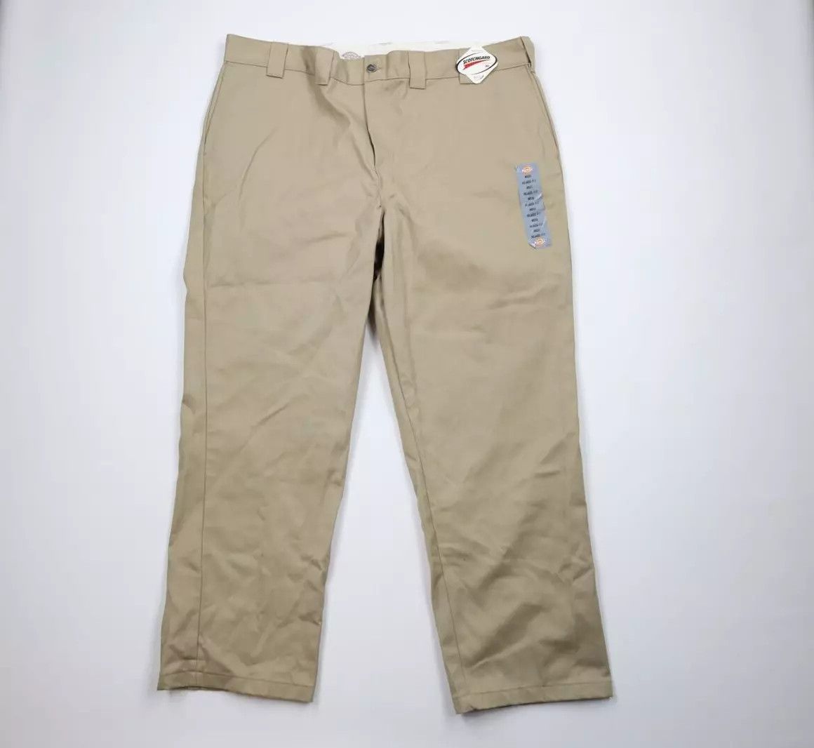 Dickies × Vintage Deadstock Vintage Y2K 2005 Dickies Fit Work Pants Beige Size US 44 / EU 60 - 1 Thumbnail