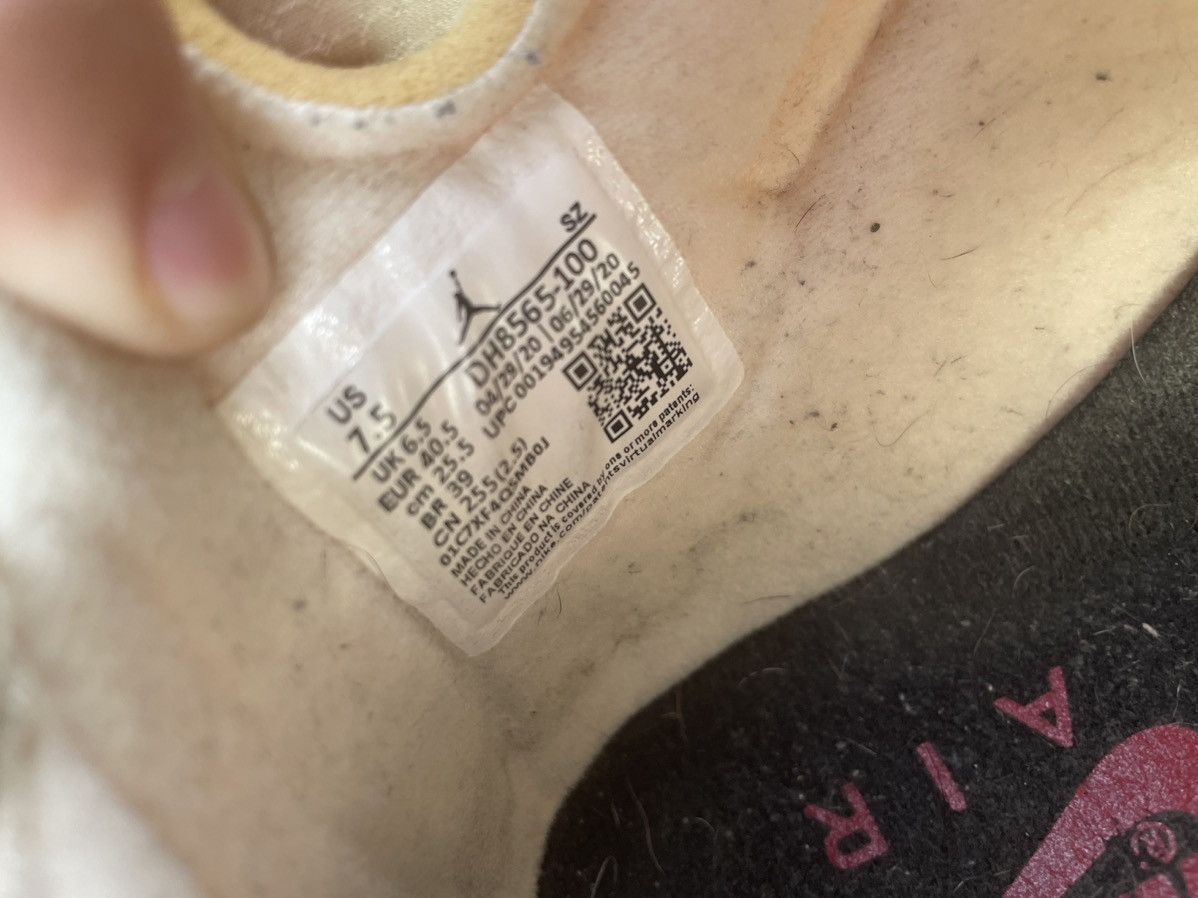 Jordan Brand Off-White x Air Jordan 5 SP ‘Sail’ Size US 7.5 / EU 40-41 - 10 Thumbnail