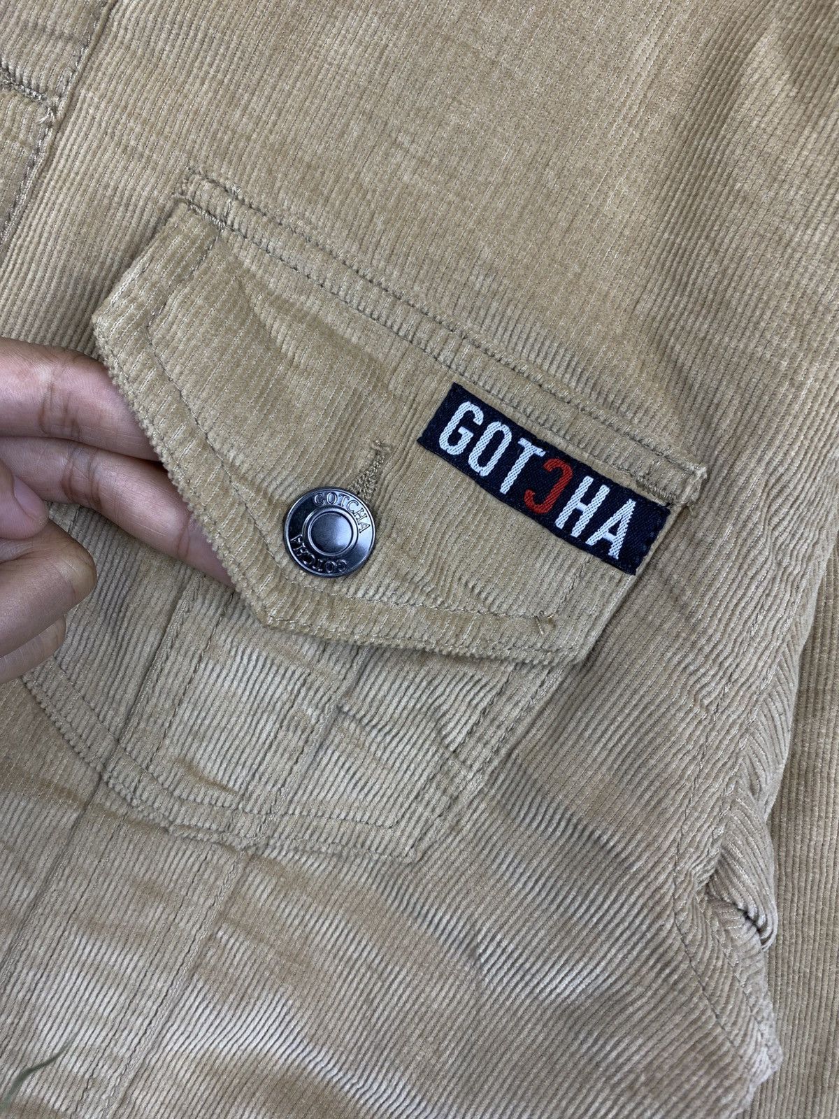 Gotcha Vintage Gotcha Corduroy Trucker Jacket Size US S / EU 44-46 / 1 - 9 Thumbnail