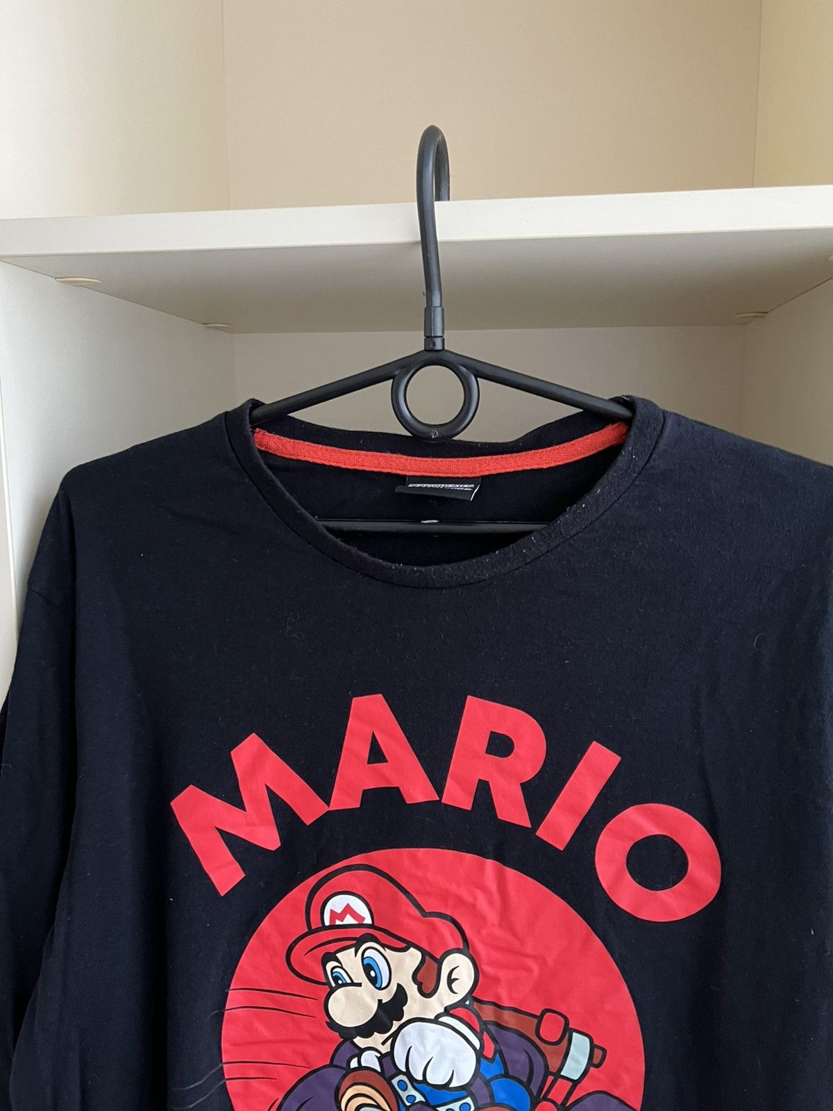 Nintendo Super Mario Nintendo Long Sleeve Tee Games Movie Size US L / EU 52-54 / 3 - 12 Thumbnail
