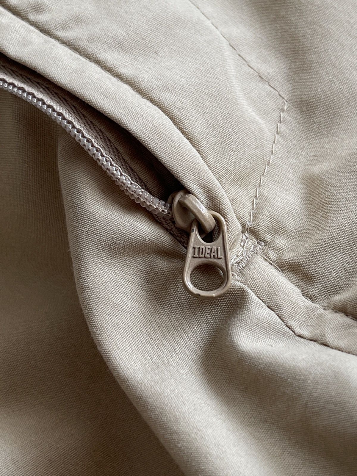 Nike × Vintage Vintage Nike 90s Track Pants Men’s L Beige Striped Baggy Y2K Size US 34 / EU 50 - 10 Thumbnail