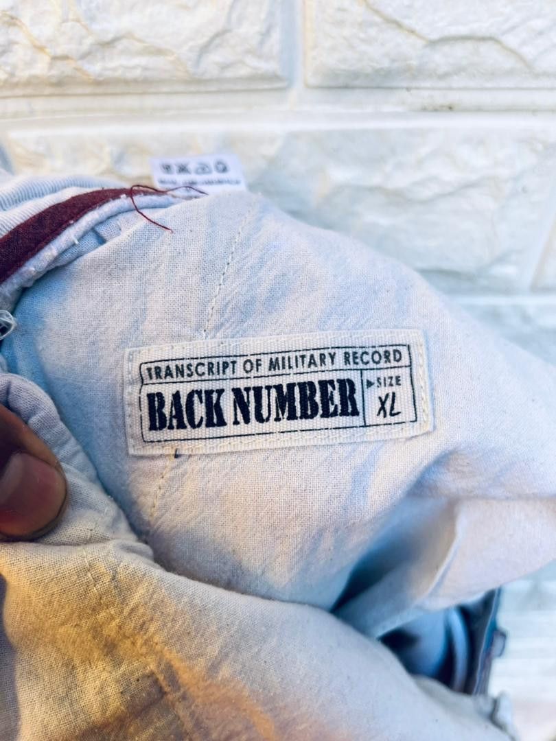 Japanese Brand × Vintage Vintage Back Number Patchwork Hip Hop Streetwear Style Size US 34 / EU 50 - 9 Thumbnail