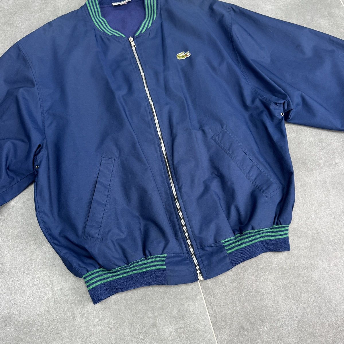 Lacoste Vintage Lacoste Chemise Bomber Jacket Blue Men Size 6 /L/XL Size US L / EU 52-54 / 3 - 4 Thumbnail