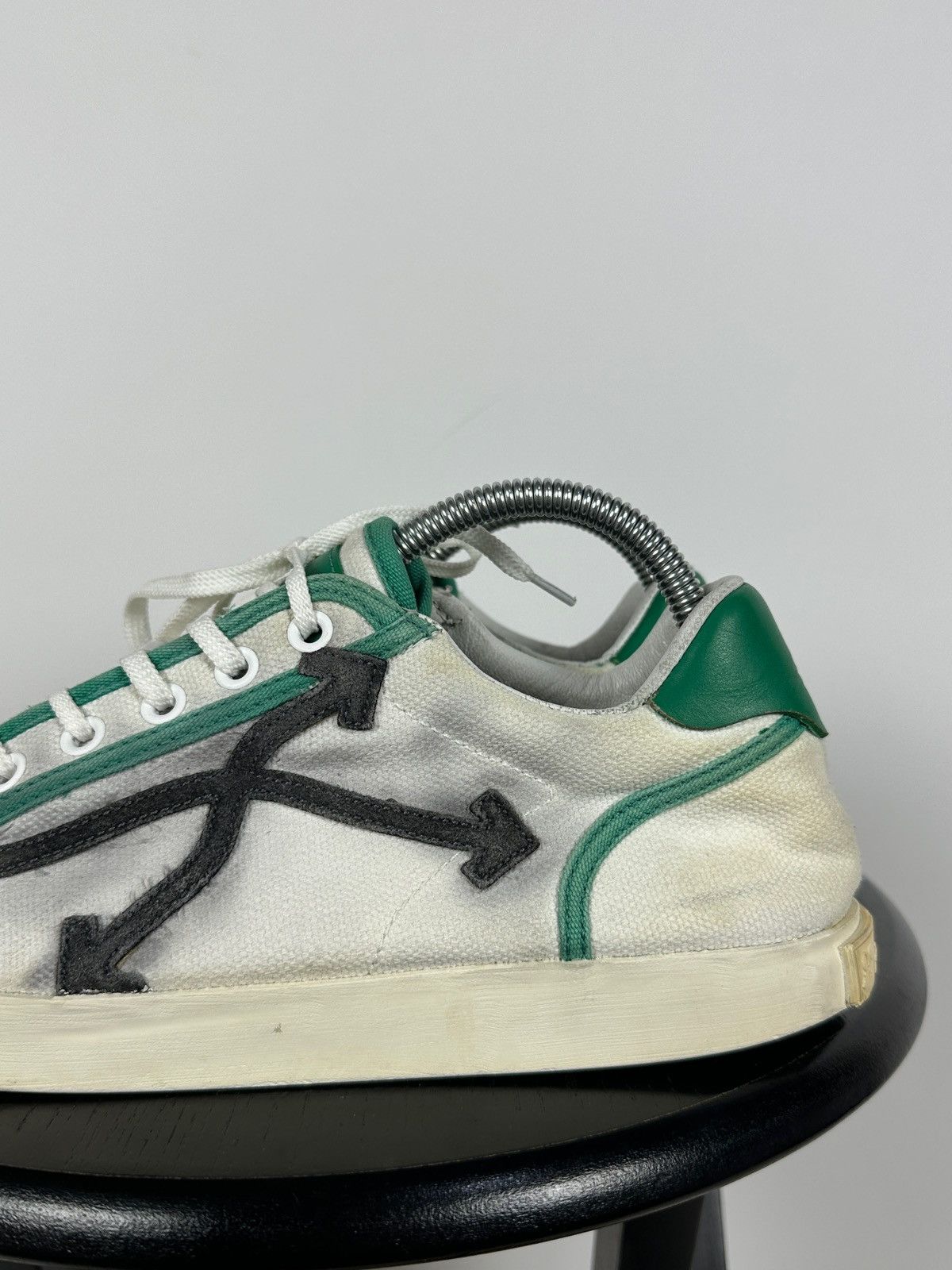 Off-White Off-White Vulcanized Virgil Abloh Low Top Sneakers Size US 9 / EU 42 - 12 Thumbnail