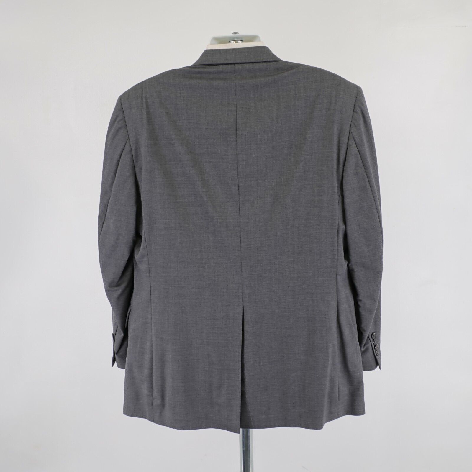 Jos. A. Bank Jos A Bank Traveler's Collecton Gray Twill Wool Blazer 44L 2 Size 44L - 6 Thumbnail
