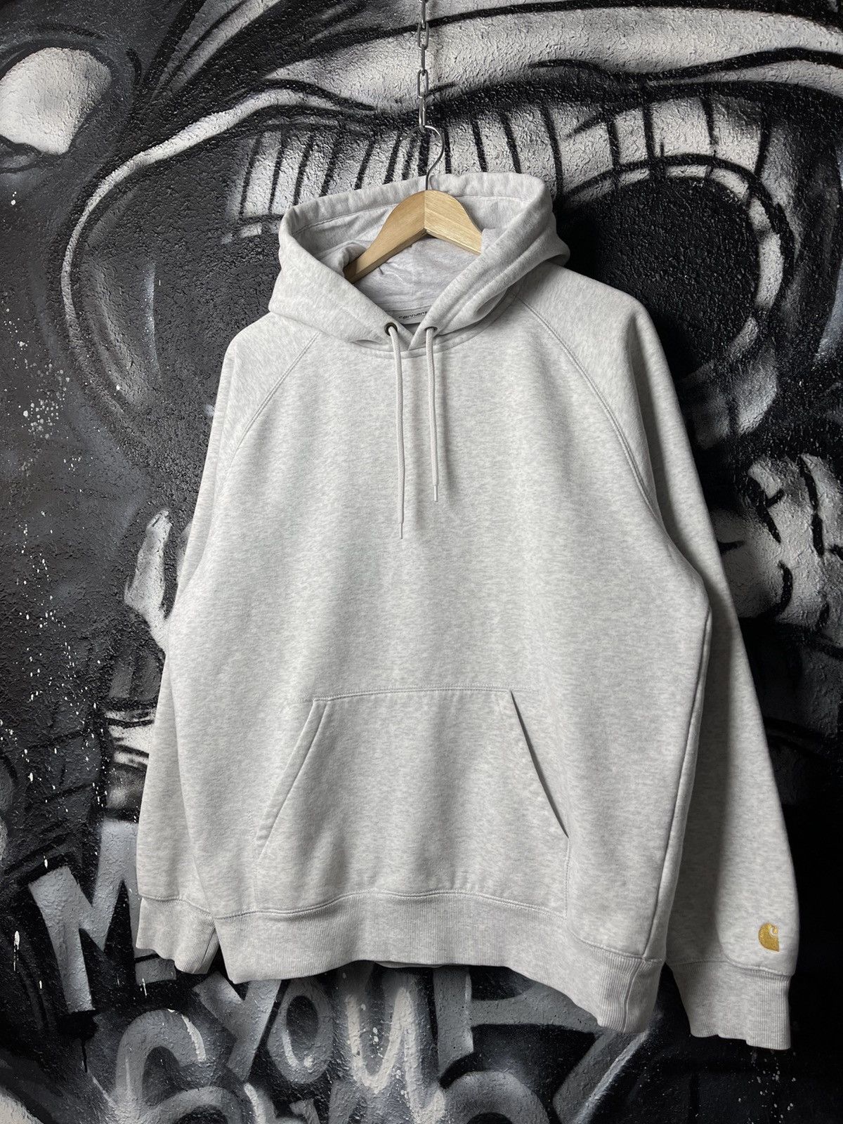 【Palace x Carhartt WIP】 Hood Heather Grey - 24FW Palace x carhartt wip - Gem