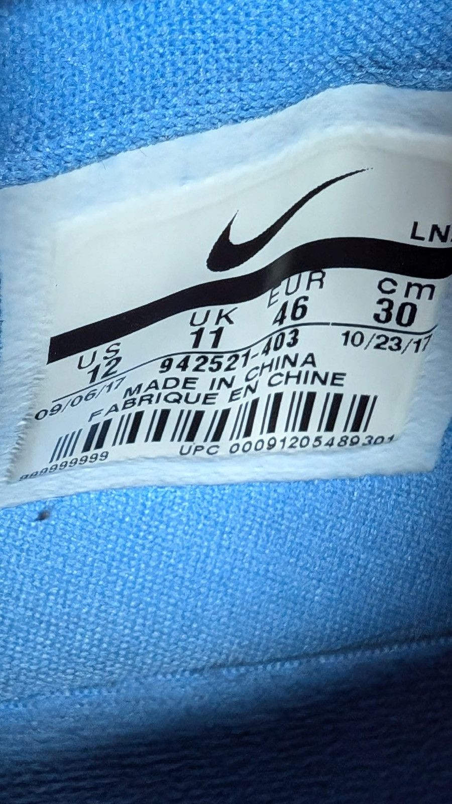 Nike Size 12 - Kobe A.D Mid Coast Blue Size US 12 / EU 45 - 7 Thumbnail