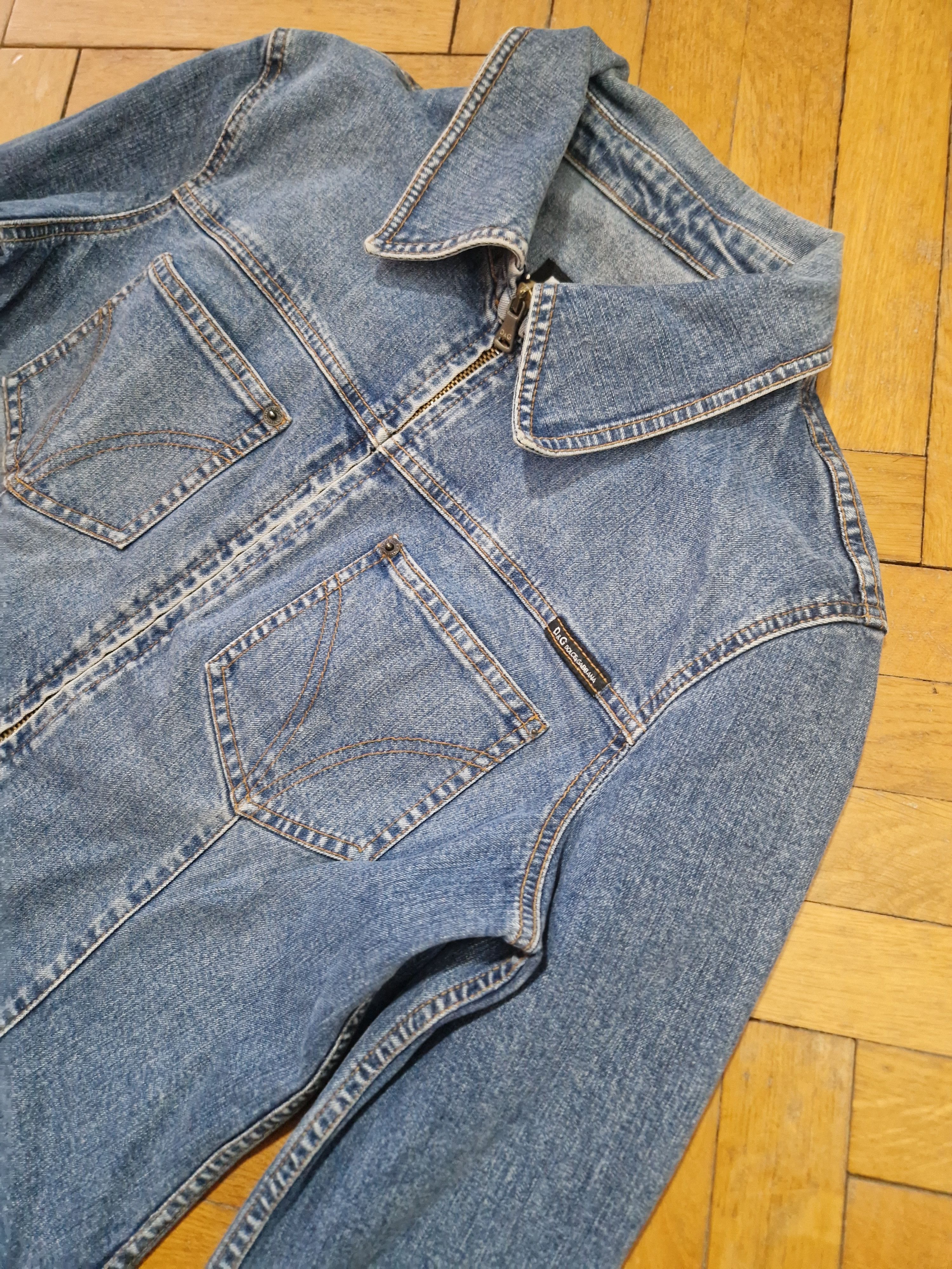 Dolce & Gabbana Dolce&Gabbana D&G vintage y2k denim jacket archive Size S / US 4 / IT 40 - 5 Thumbnail