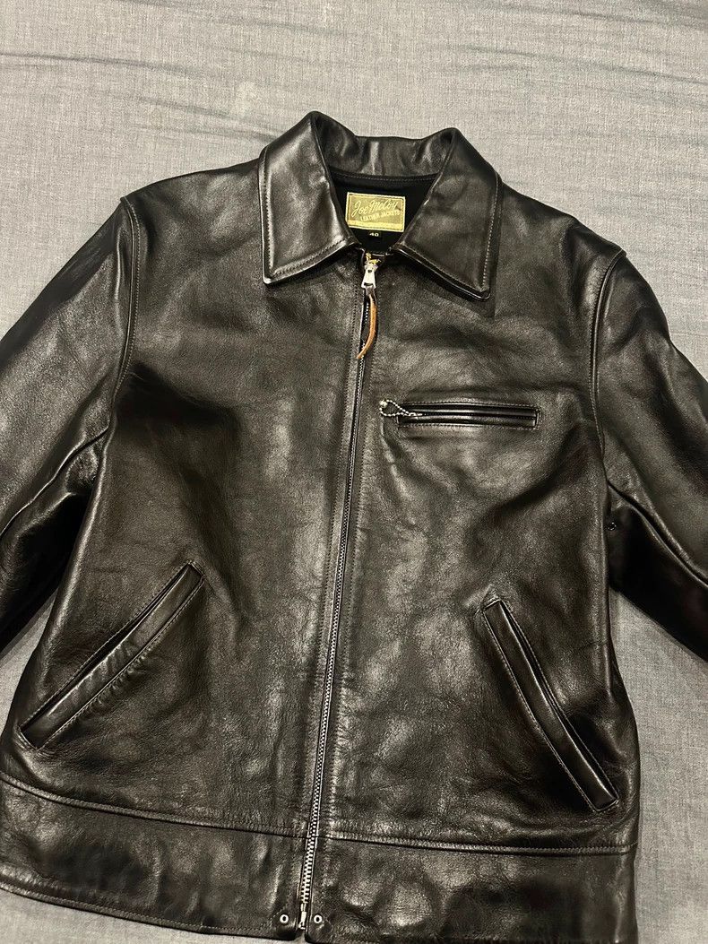 The Real McCoy's REAL McCOY'S 1930s Leather Jacket- DMC Size US L / EU 52-54 / 3 - 1 Thumbnail