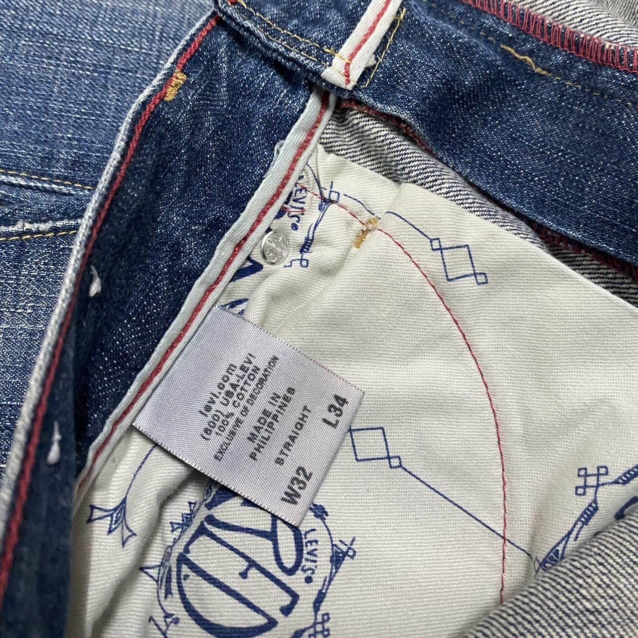 Levi's Levis Jeans Staright Rap y2k rap hip hop Baggy Size US 32 / EU 48 - 6 Thumbnail