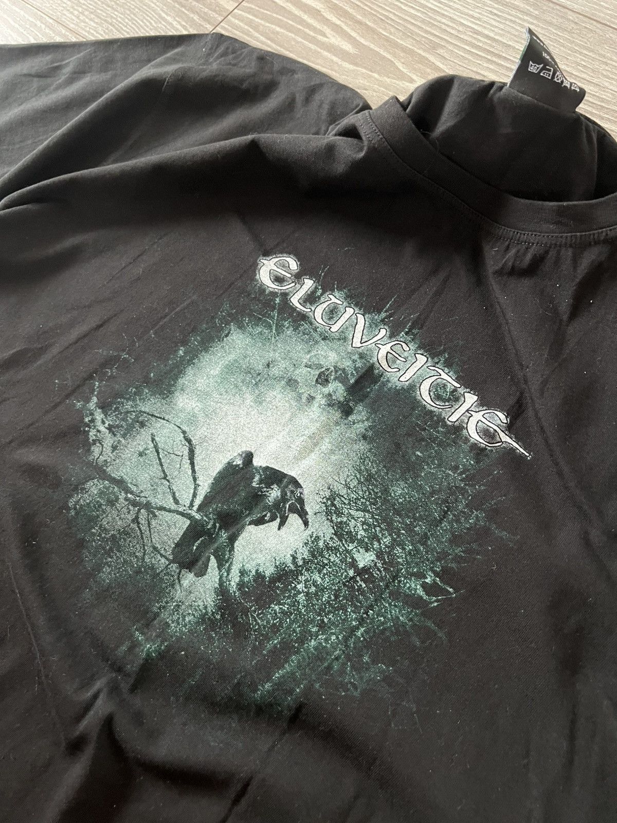 Band Tees × Vintage ‼️RARE‼️Vintage Eluveitie Blast!Merch Spaniard BigLogo T-Shirt Size US XXL / EU 58 / 5 - 19 Thumbnail