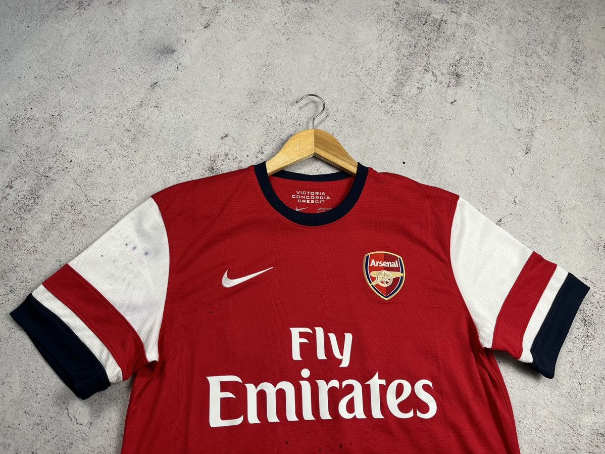 Nike ARSENAL 2012 2014 SOCCER JERSEY NIKE COACH GOALKEEPER TERRY Size US M / EU 48-50 / 2 - 3 Thumbnail