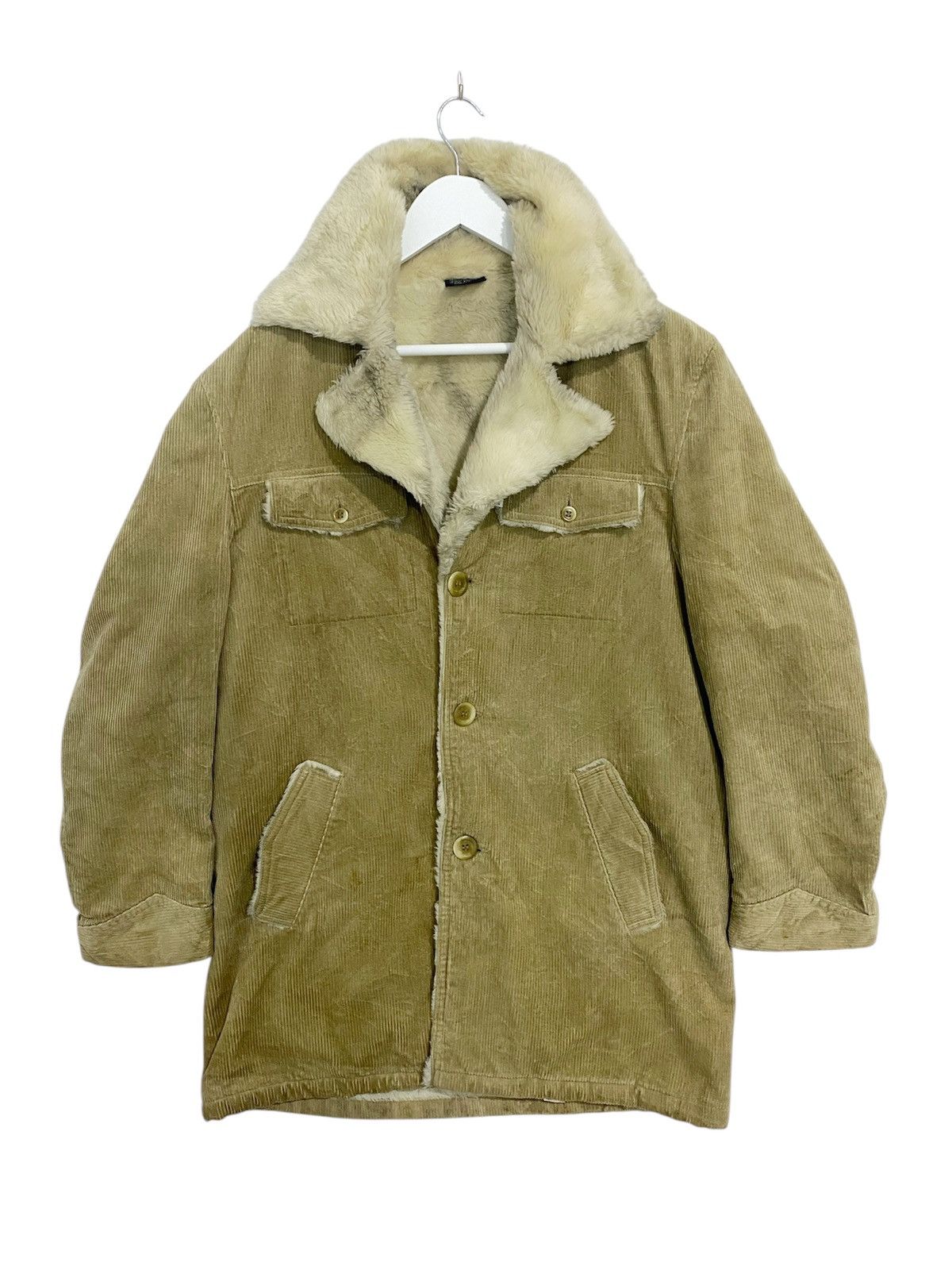 Big John × Vintage Vintage Big John Coat Jacket Corduroy Size US M / EU 48-50 / 2 - 1 Thumbnail