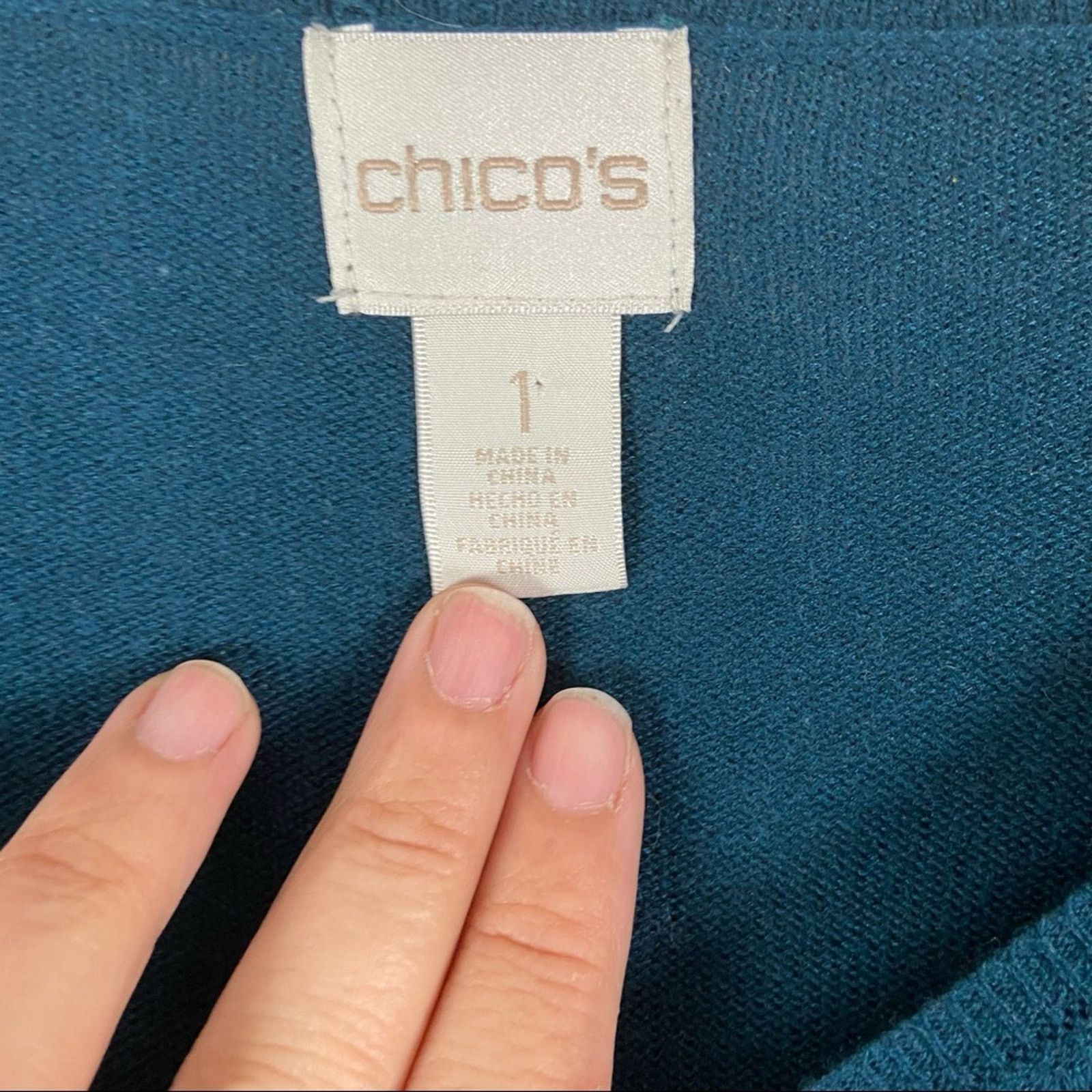 Chicos Chico’s Women's Cashmere Blend Sweater Size Small Size S / US 4 / IT 40 - 3 Thumbnail
