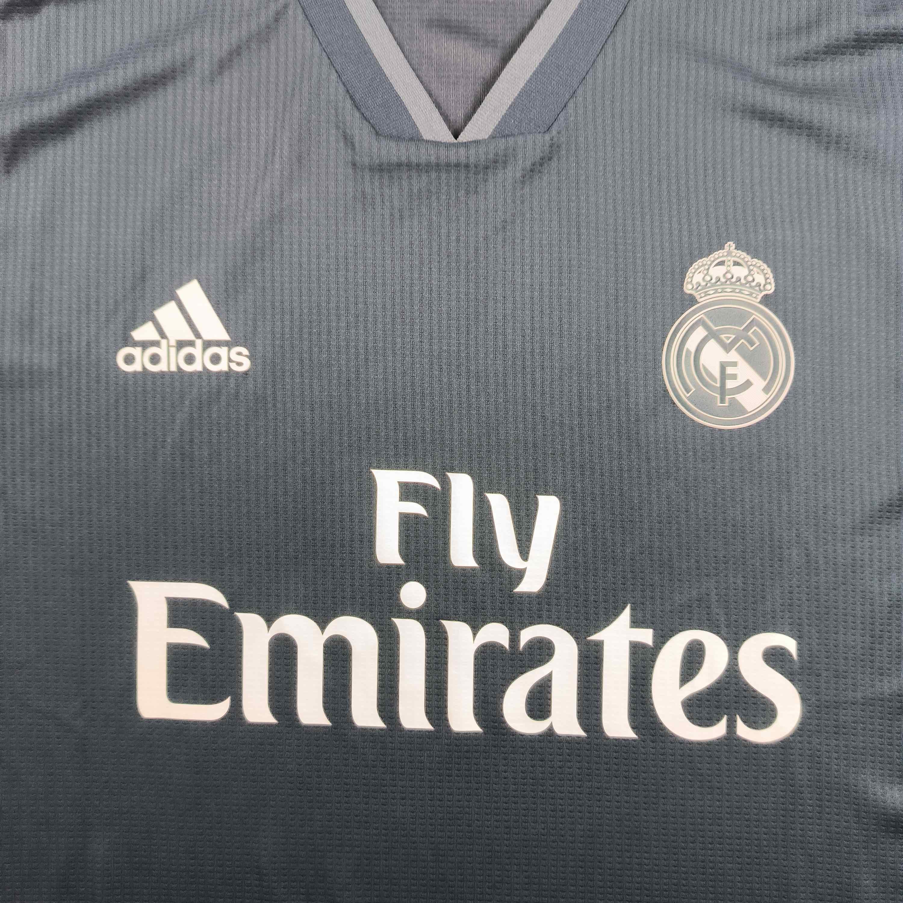 Adidas Real Madrid 2018-19 away Player Issue football jersey sz XL Size US XL / EU 56 / 4 - 3 Thumbnail