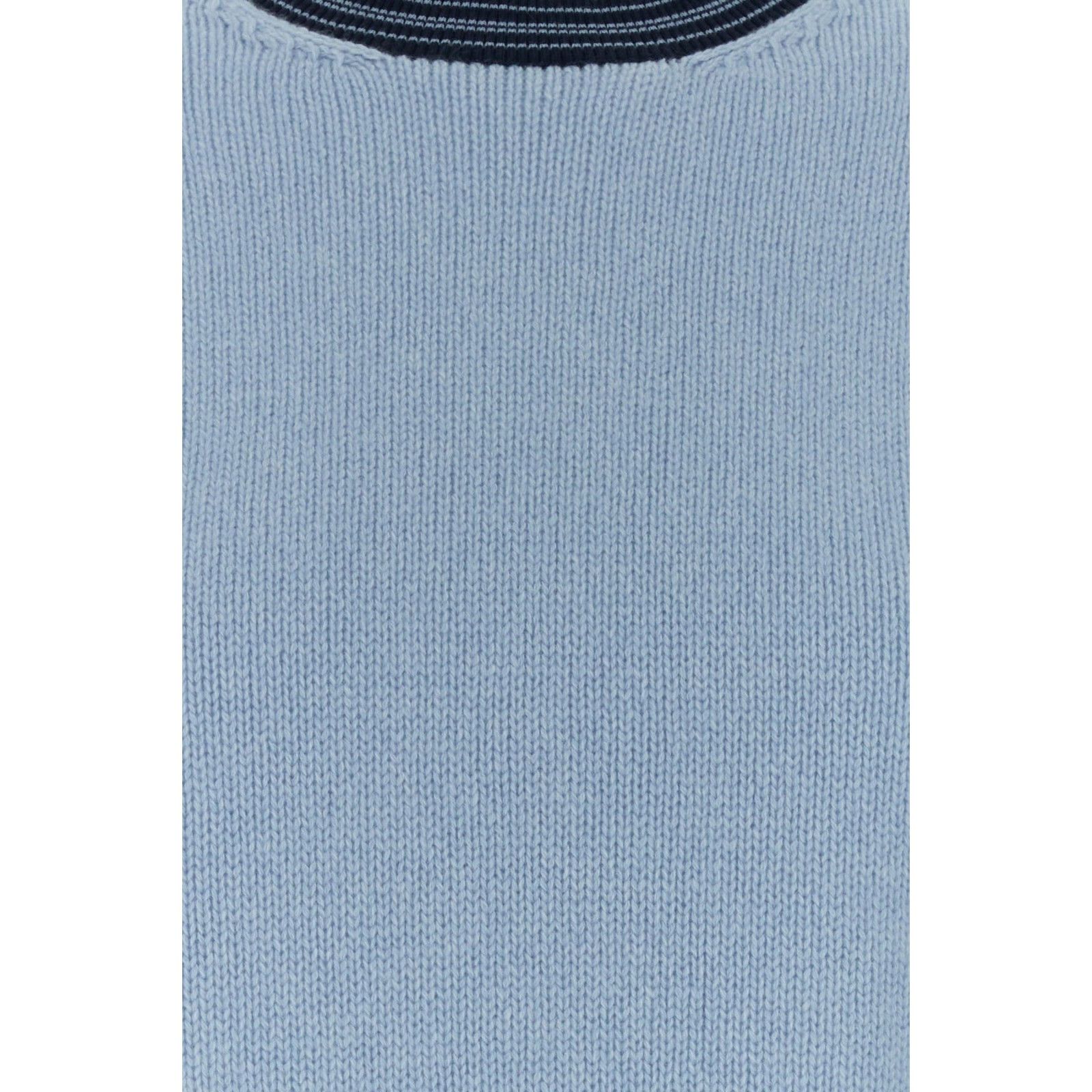 Prada PRADA Light Blue Cashmere Blend Sweater New & Authentic (Wom Size M / US 6-8 / IT 42-44 - 3 Thumbnail