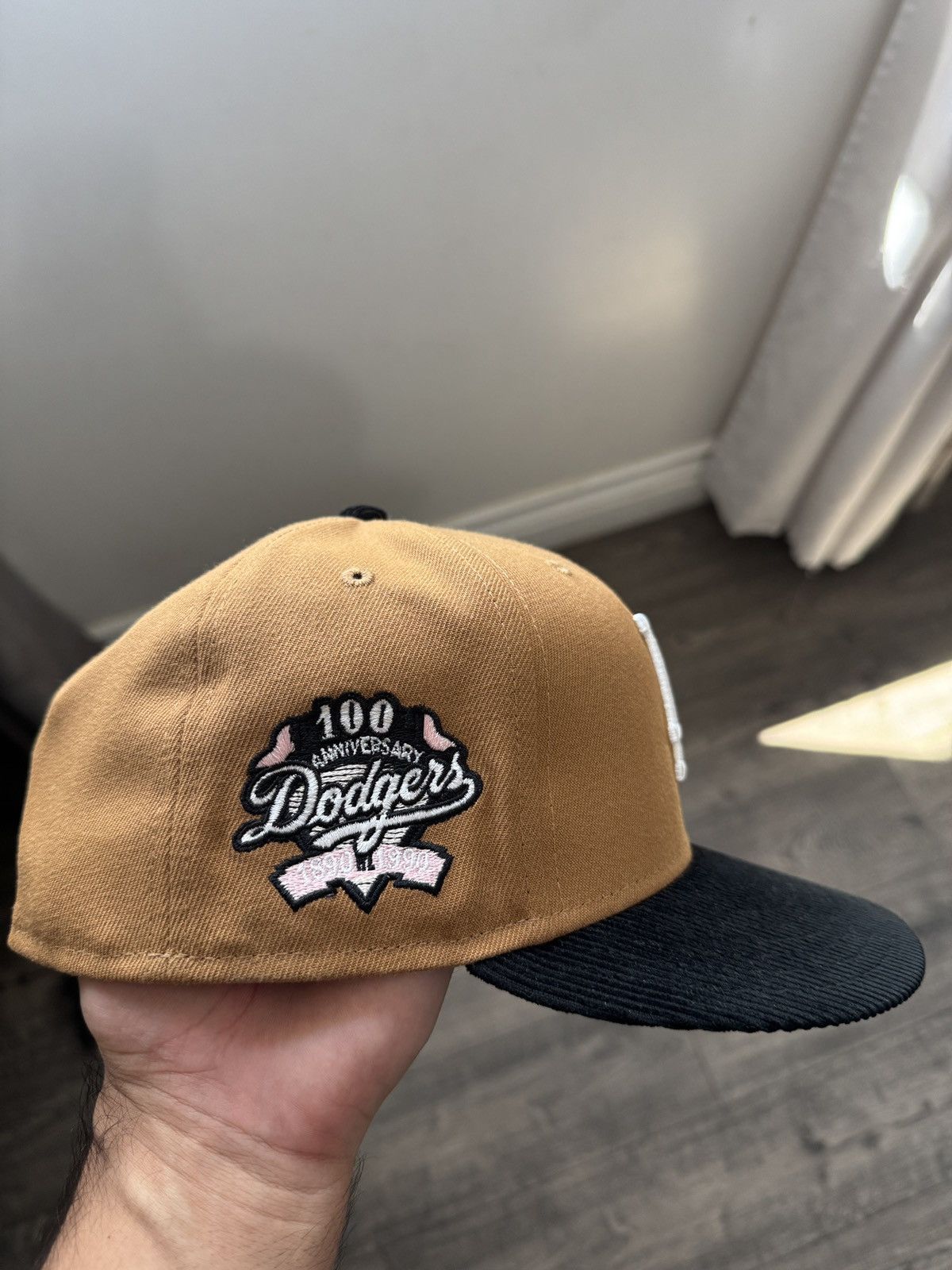 New Era New Era Los Angeles Dodgers Fitted - Size 7 1/8 Size ONE SIZE - 3 Thumbnail