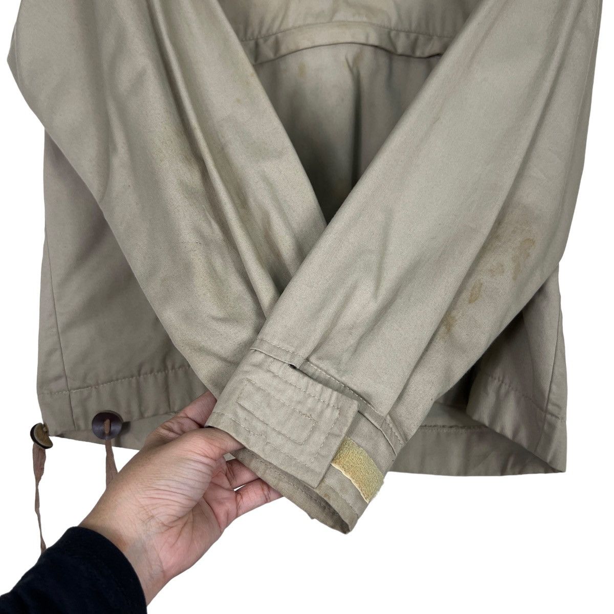 Eddie Bauer 🔥 VINTAGE 80s EDDIE BAUER ANORAK HOODIE JACKET Size US S / EU 44-46 / 1 - 12 Thumbnail
