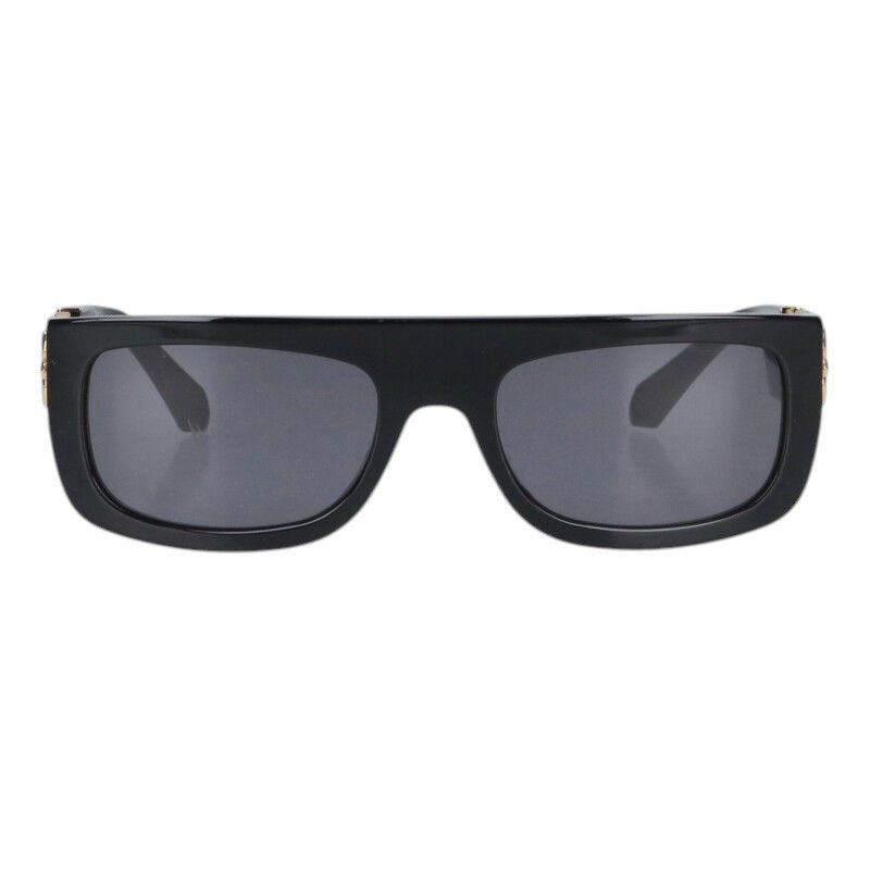 Louis Vuitton Louis Vuitton Logo Sunglass Black x Gold Size 56 Size ONE SIZE - 1 Thumbnail