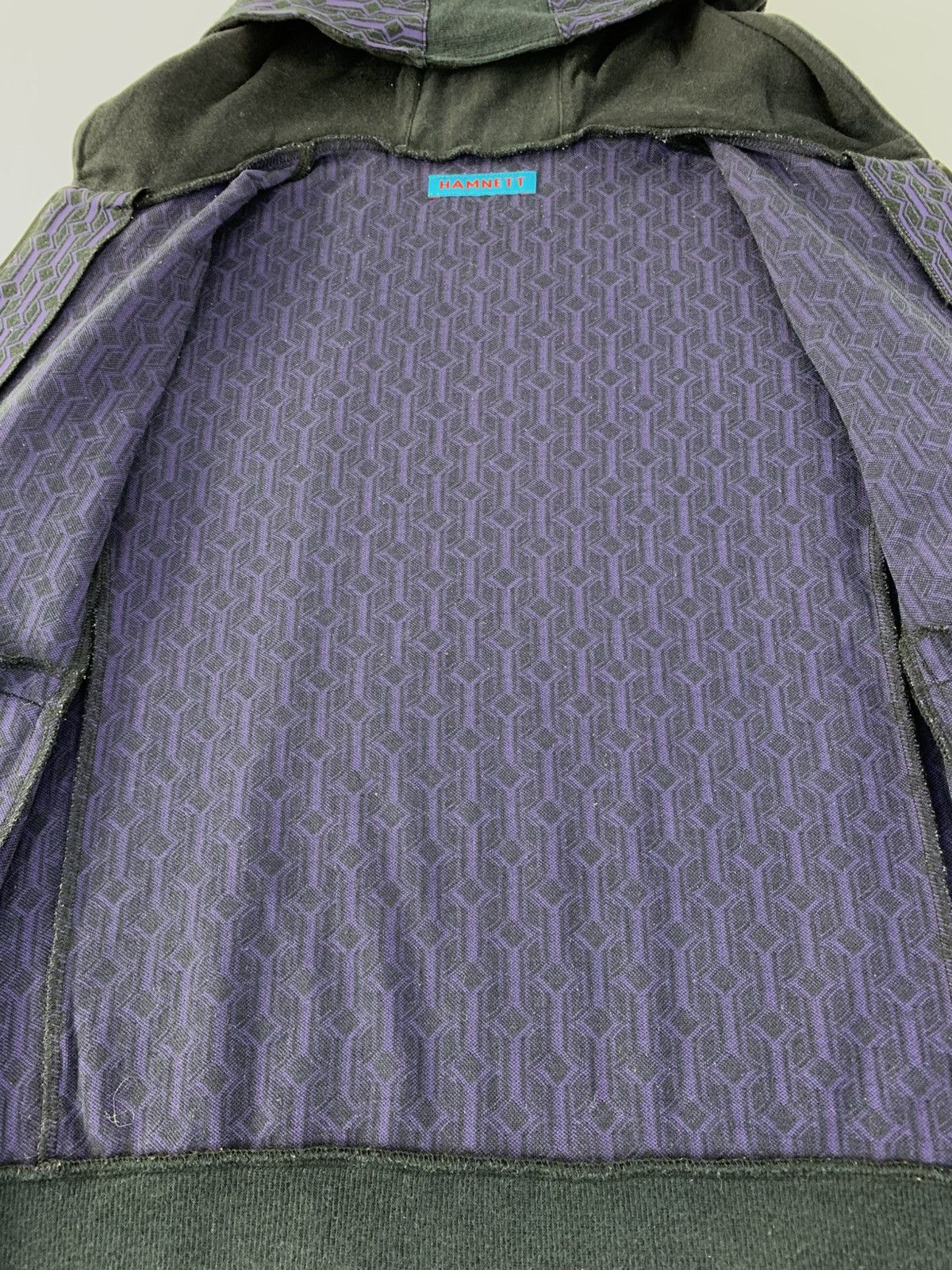 Designer Katherine Hamnett London Zip Up Hooded Jacket Nova Checked Size M / US 6-8 / IT 42-44 - 5 Thumbnail