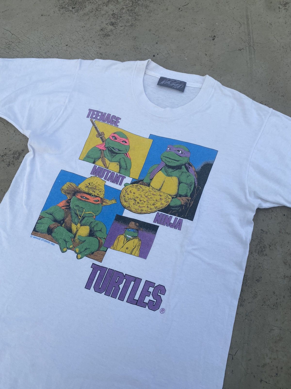 Cartoon Network Vintage Ninja Turtles 90s Size US S / EU 44-46 / 1 - 9 Thumbnail