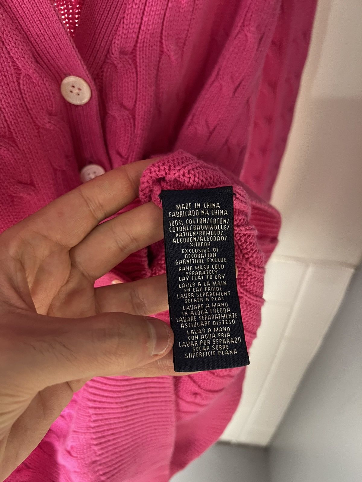 Polo Ralph Lauren VINTAGE POLO RALPH LAUREN KNIT CARDIGAN SWEATER DESIGNER 90s Size M / US 6-8 / IT 42-44 - 10 Thumbnail