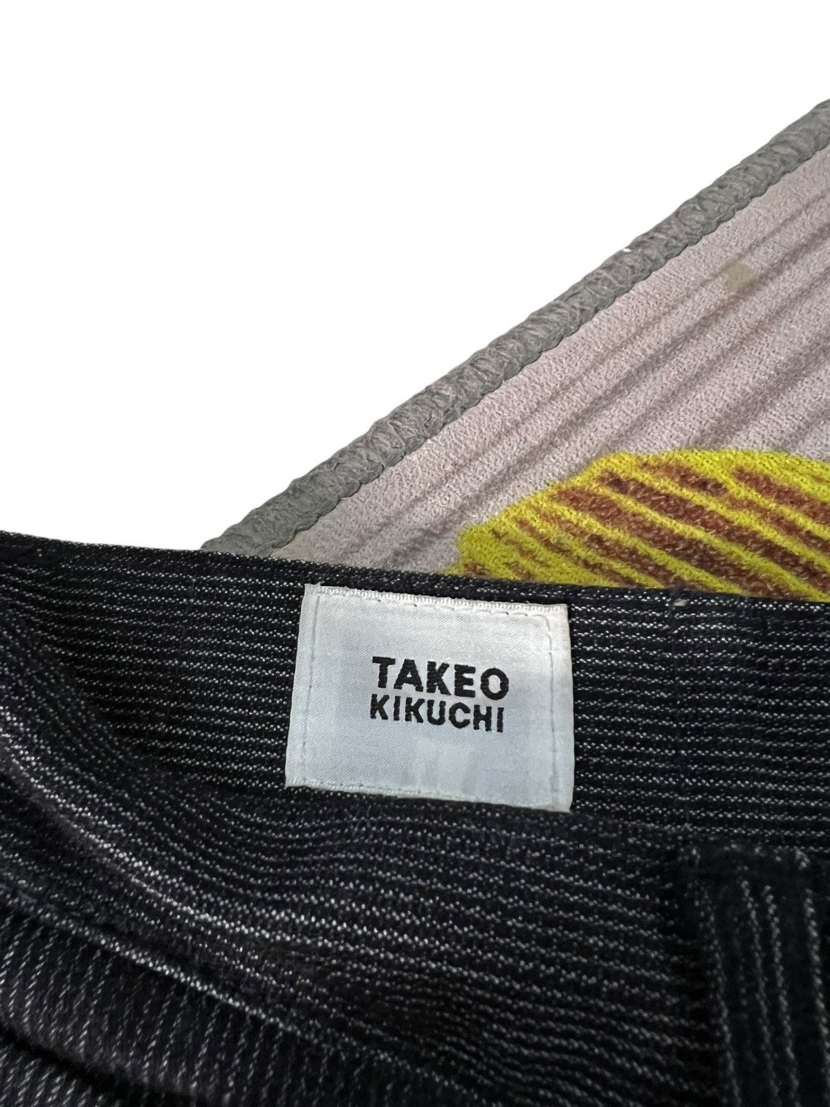 If Six Was Nine × Takeo Kikuchi × Tornado Mart VINTAGE TAKEO KIKUCHI STRIPE JEANS VERY RARE Size US 32 / EU 48 - 8 Thumbnail