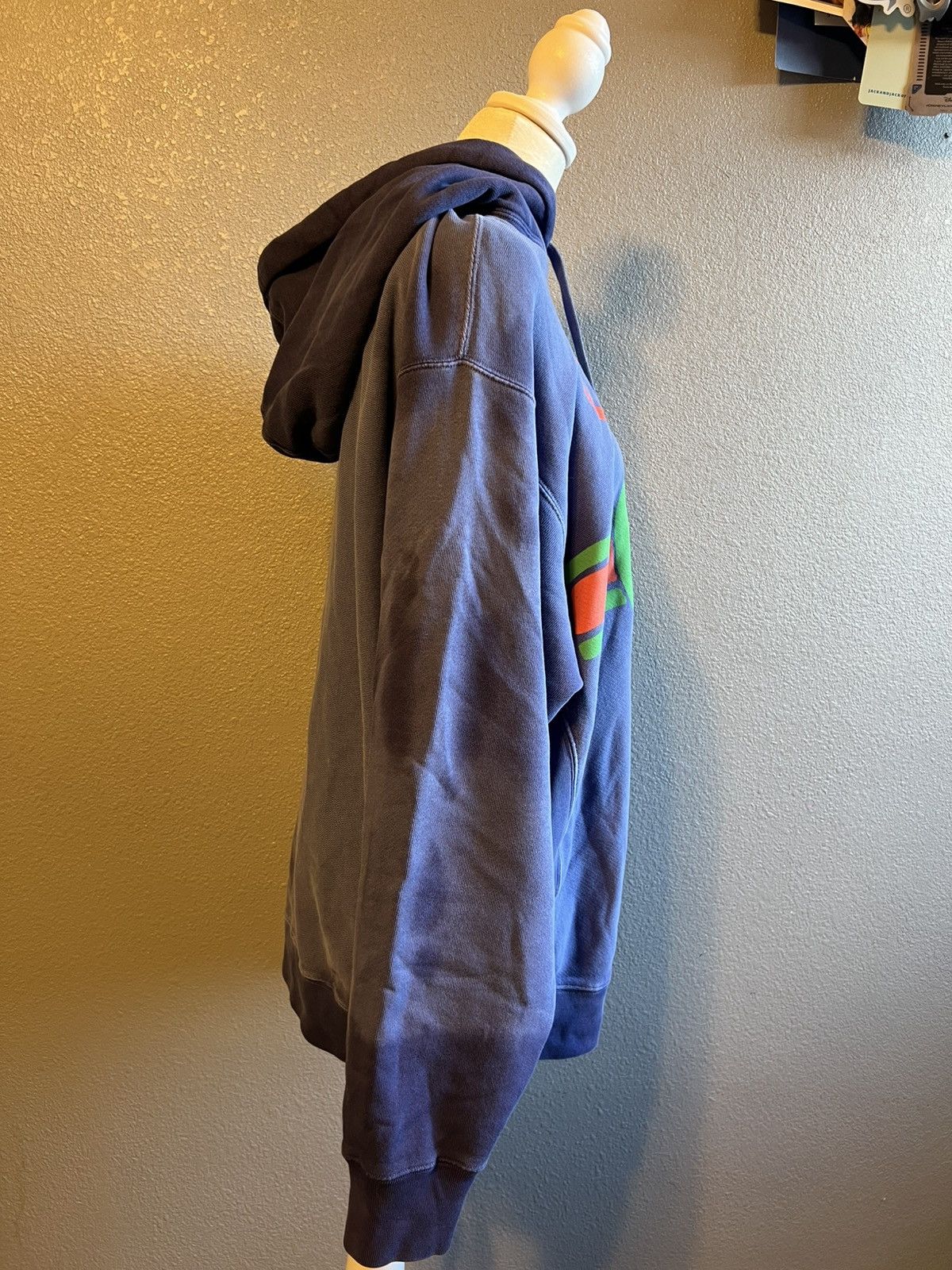 Gucci GUCCI Hoodie Men's double GG logo tie dye Size US L / EU 52-54 / 3 - 2 Thumbnail