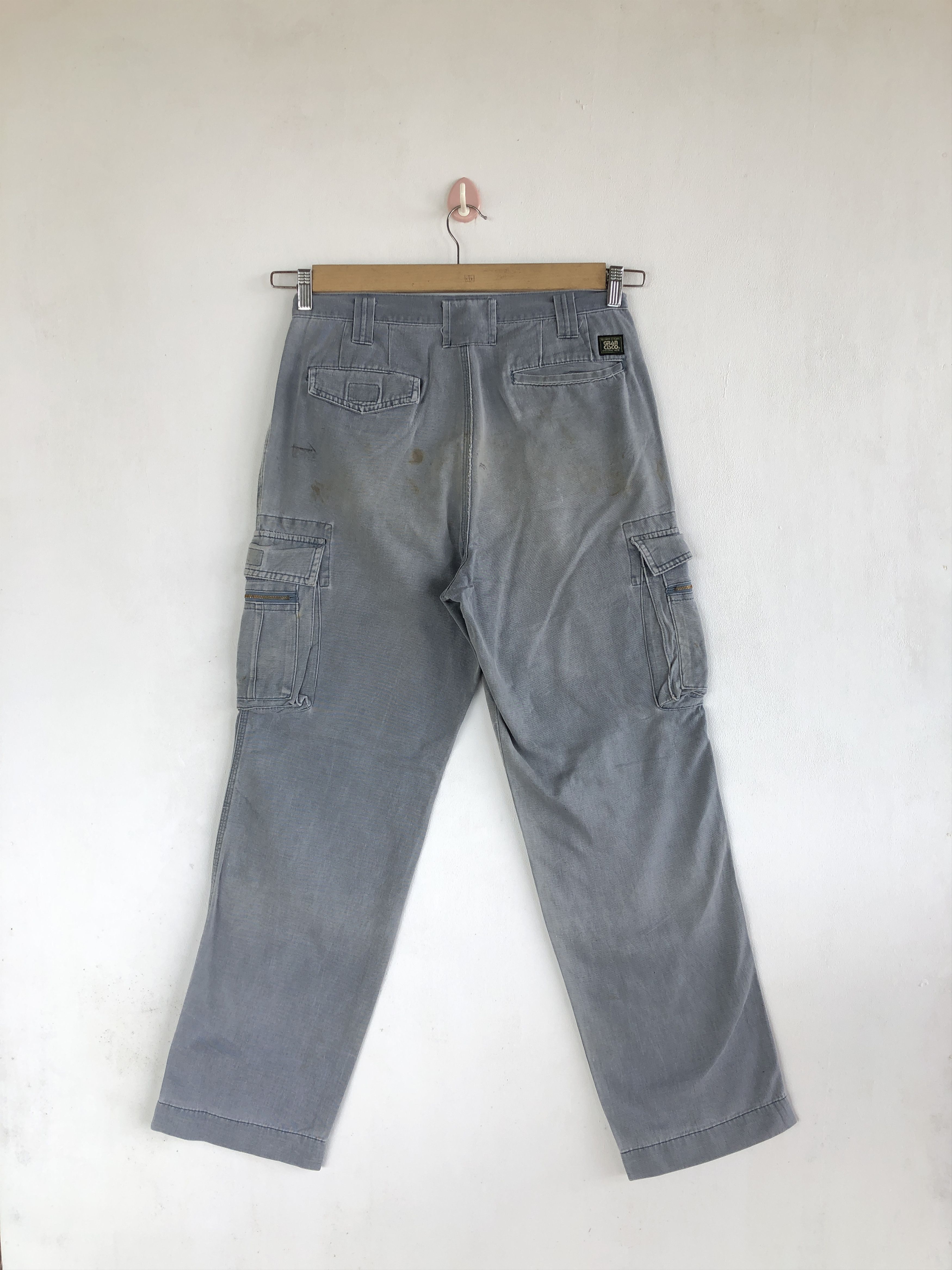 Japanese Brand Vintage Japanese Cargo Pants Multi Pocket Bondage Trousers Size US 30 / EU 46 - 2 Thumbnail
