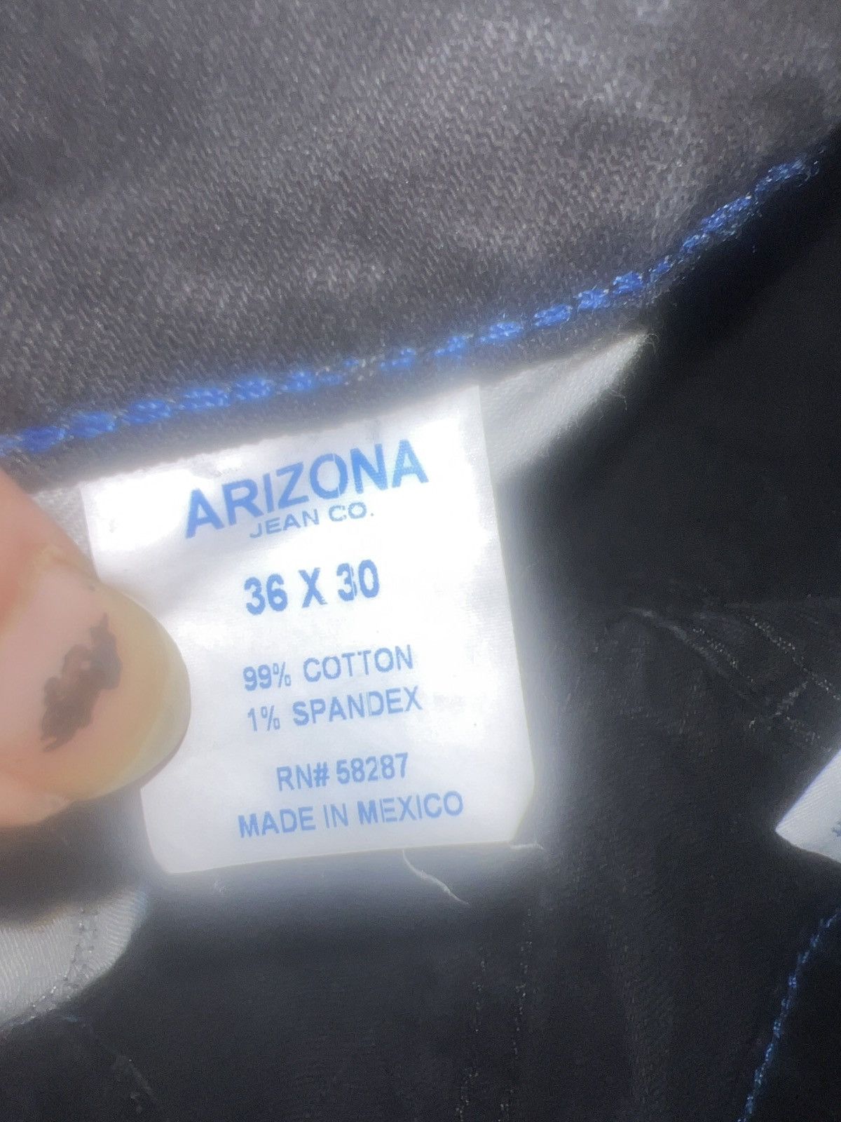 Arizona Jean Co. Arizona Jean Co Flex Slim Straight Jeans Size US 36 / EU 52 - 8 Thumbnail