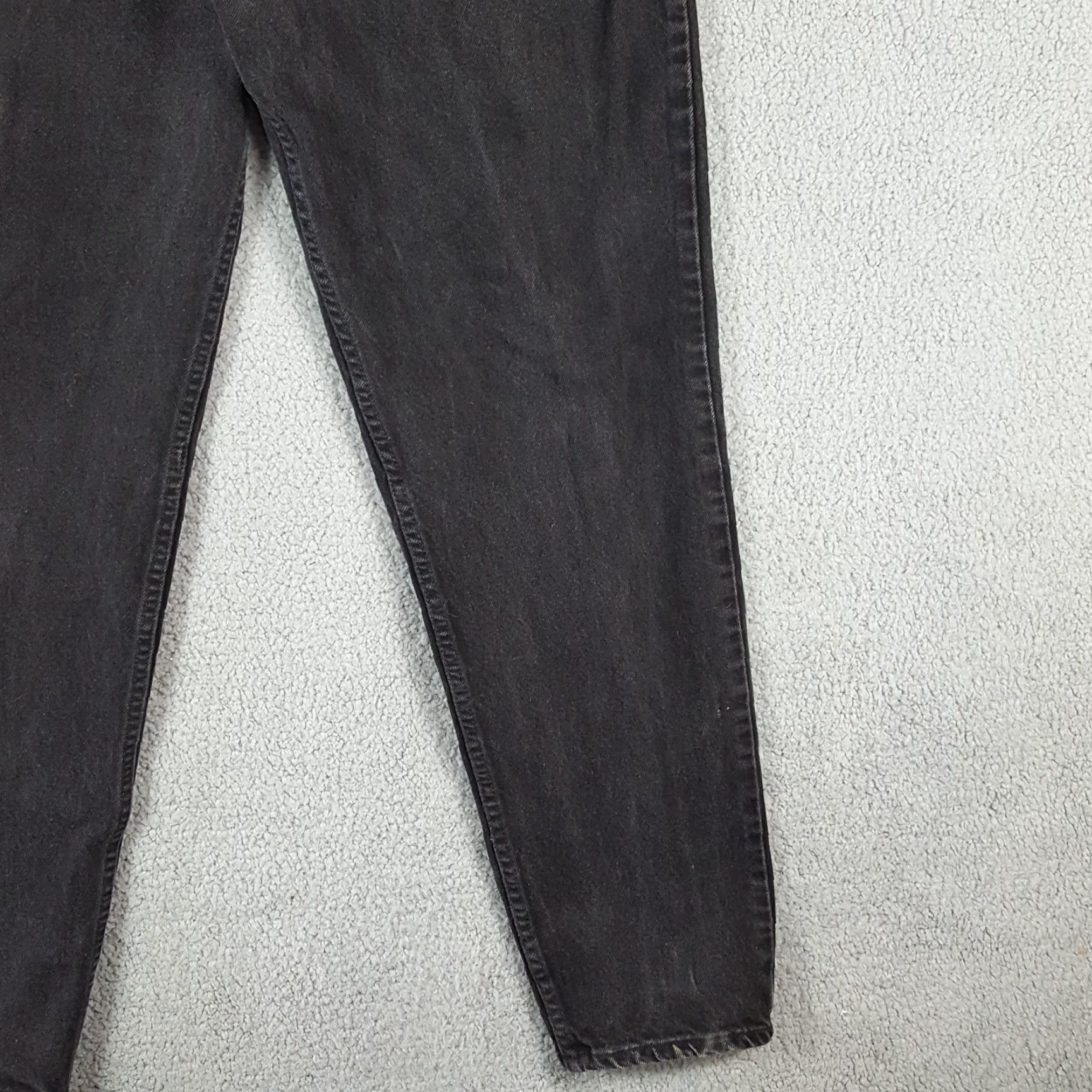 Levi's VINTAGE Levi's 550 Black Denim Relaxed Tapered Jeans Men's Size 38x34 Faded Y2K Grunge Rock Size US 38 / EU 54 - 3 Thumbnail