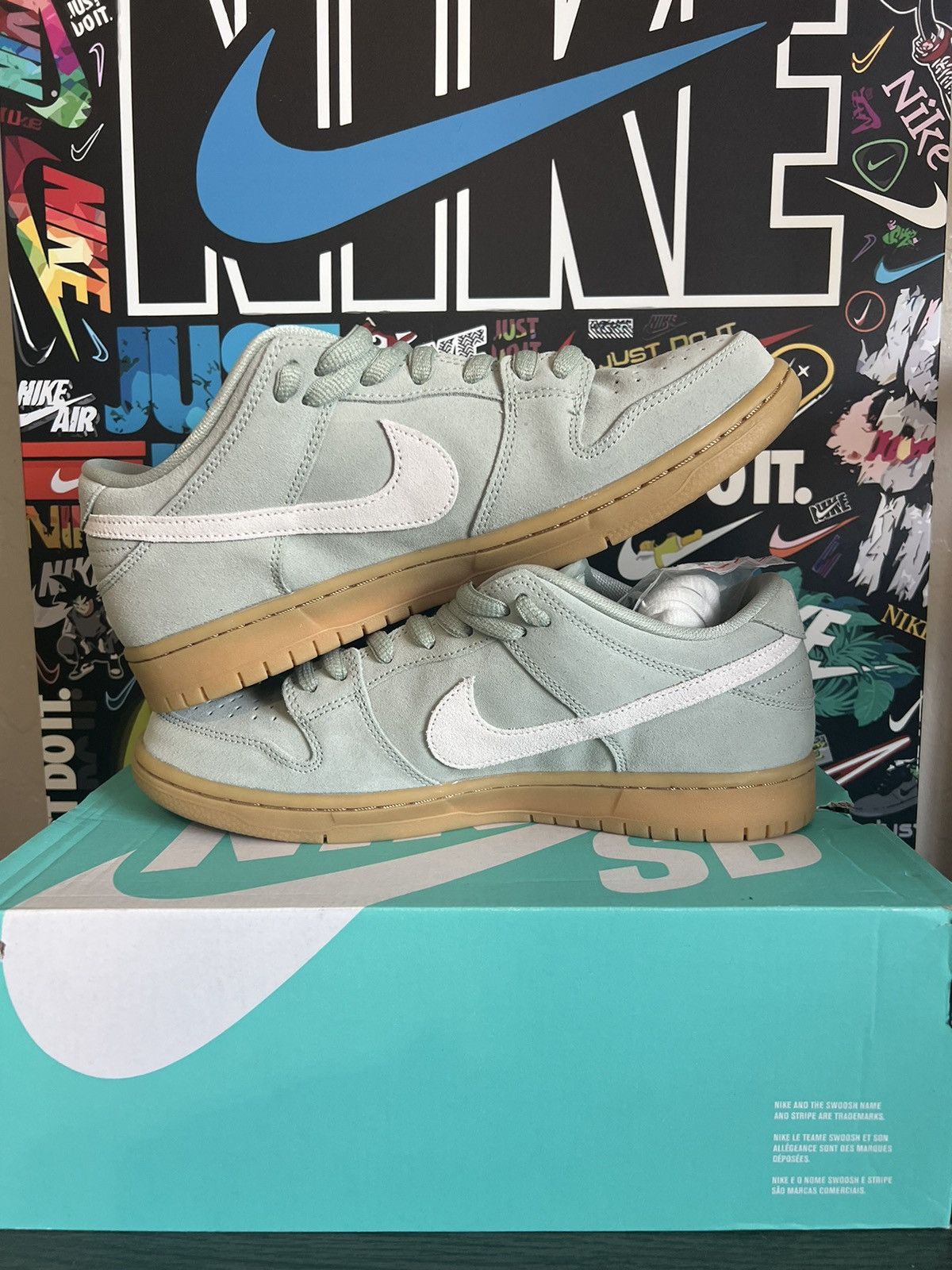 Nike Nike SB Dunk Low Pro ‘Horizon Green’ Size US 8.5 / EU 41-42 - 3 Thumbnail