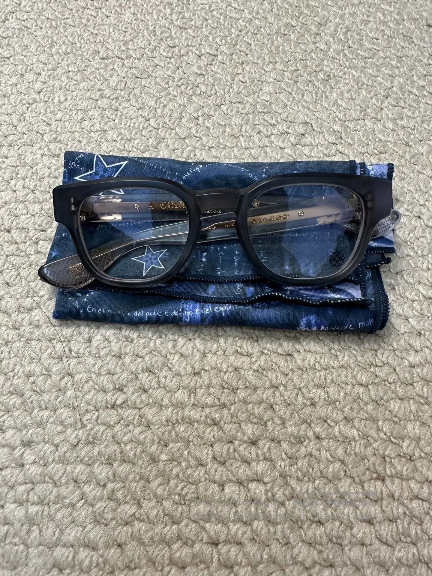 Chrome Hearts chrome hearts transparent gray glasses with dagger. Size ONE SIZE - 2 Thumbnail