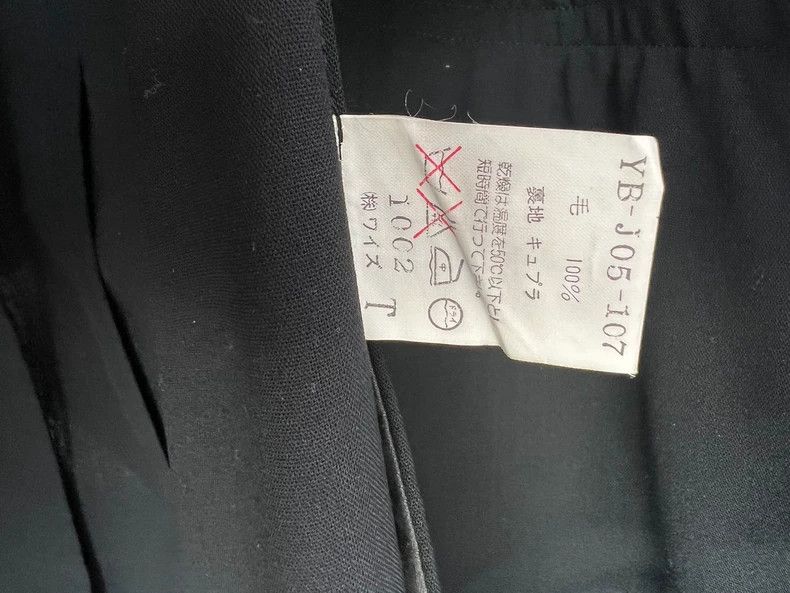 Yohji Yamamoto Yohji yamamoto size m 00 SS black wool blazer 2503-Nextarro Size 50R - 7 Thumbnail
