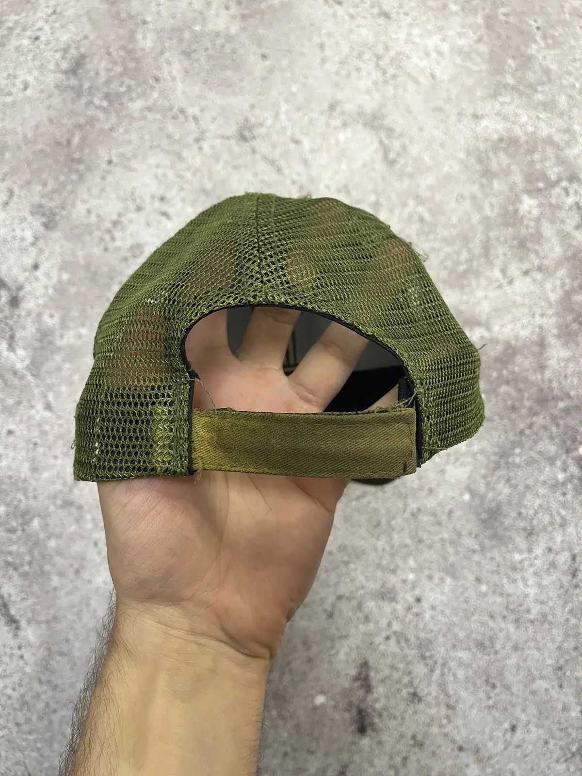 Other Vintage LA Trucker Cap Olive Green Mesh Snapback Size ONE SIZE - 2 Thumbnail