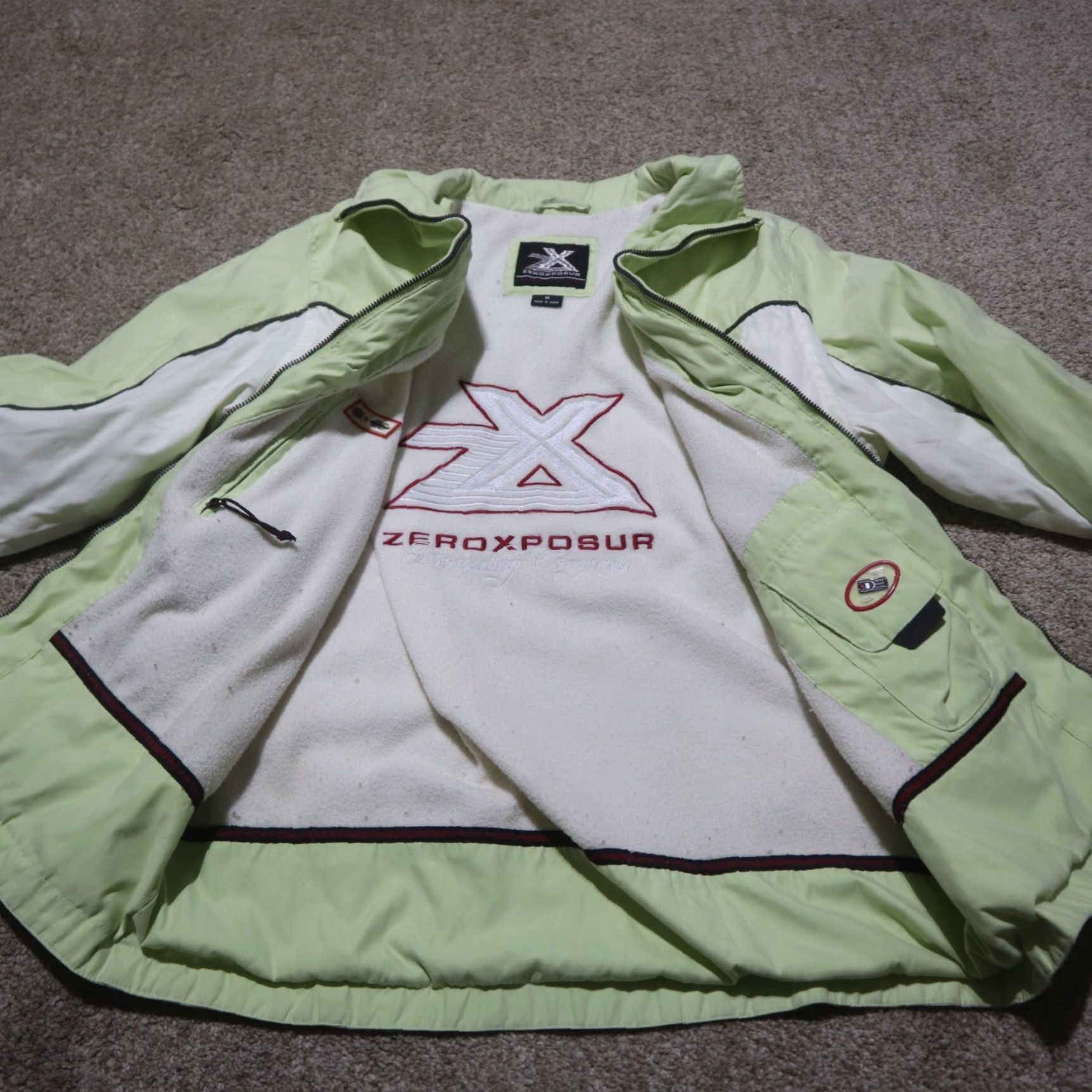 ZeroXposur ZeroXposur Women's Jacket Green Hooded Full Zip Pockets M Medium Size M / US 6-8 / IT 42-44 - 3 Thumbnail
