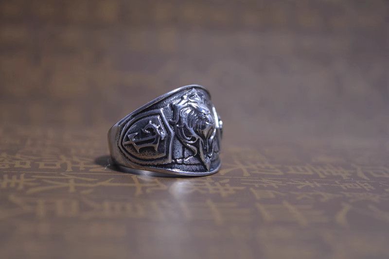Jewelry Hip-hop Jewelry Rings Open Size Chrome Ring (Size 7-13) Size ONE SIZE - 2 Thumbnail