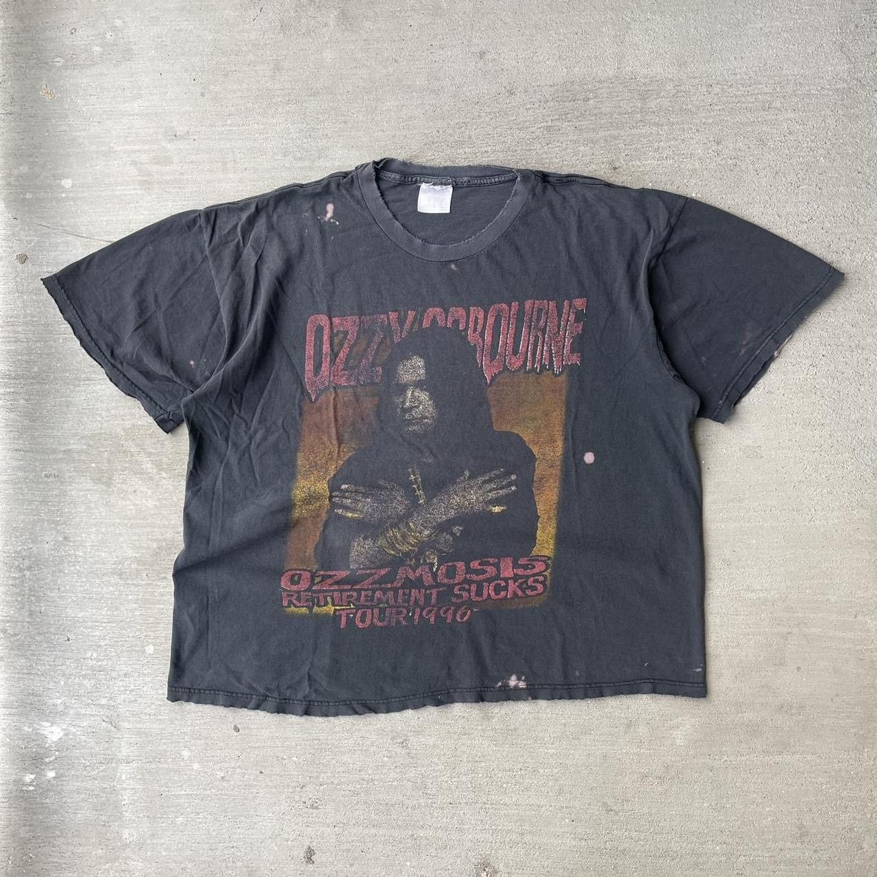 T-shirt Vintage Ozzy Osbourne 1994 Double Face - Taille XL, Coton, Années 90 Rock