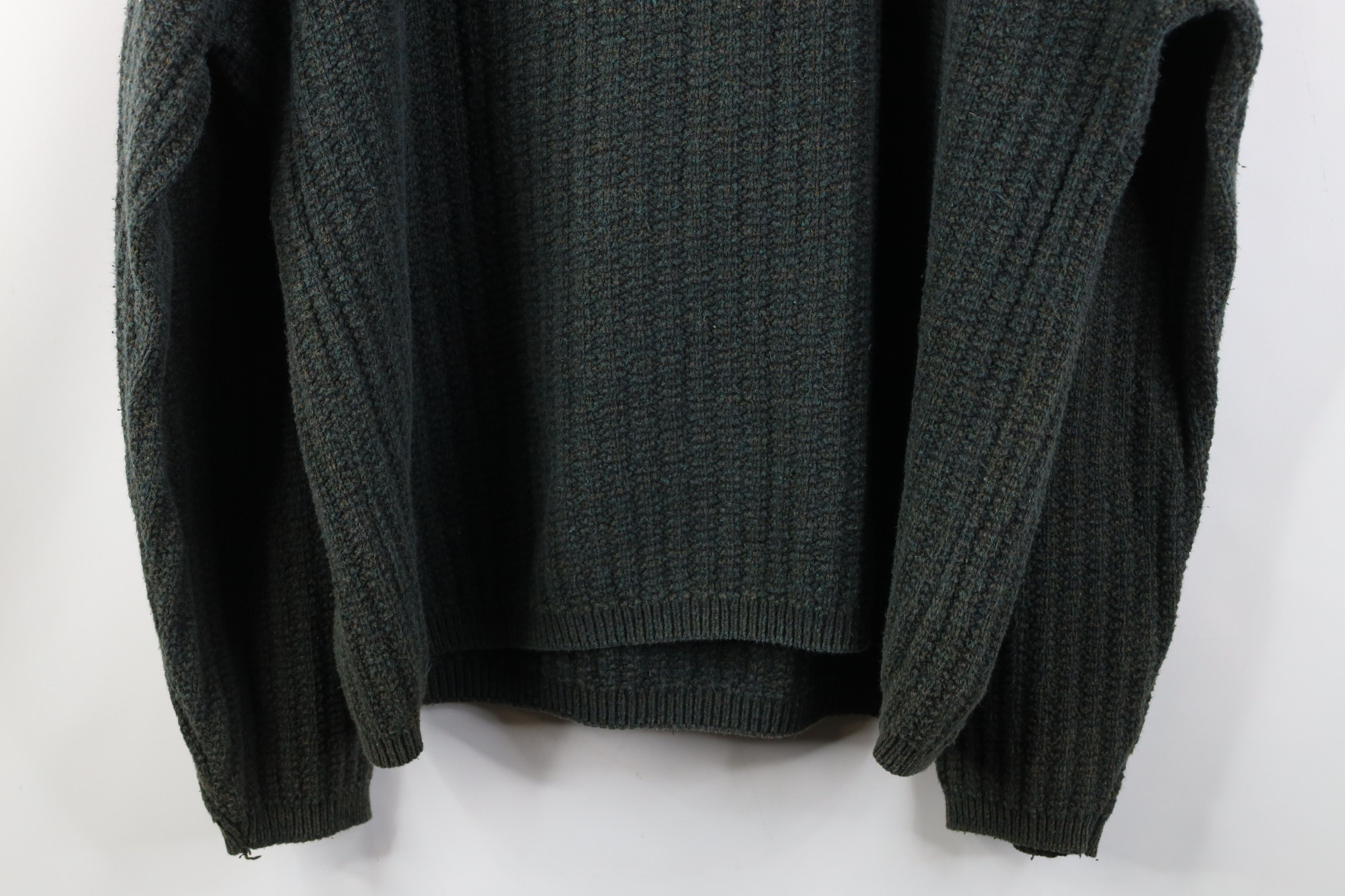 Vintage Vintage 90s Streetwear Henley Sweater Earth Tone Fleck USA Size US XL / EU 56 / 4 - 10 Thumbnail