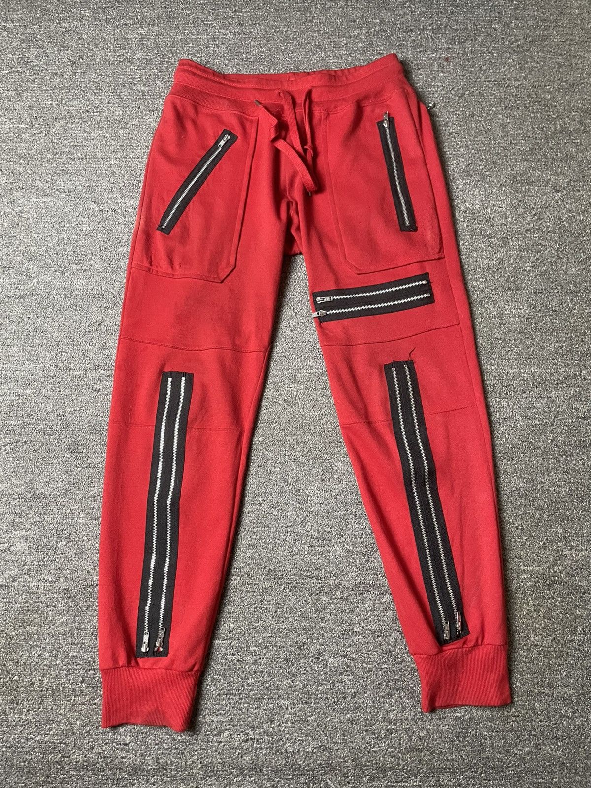 99%IS- Vintage 99%-IS Multizip Jogger Pants (150) Size US 27 - 1 Thumbnail