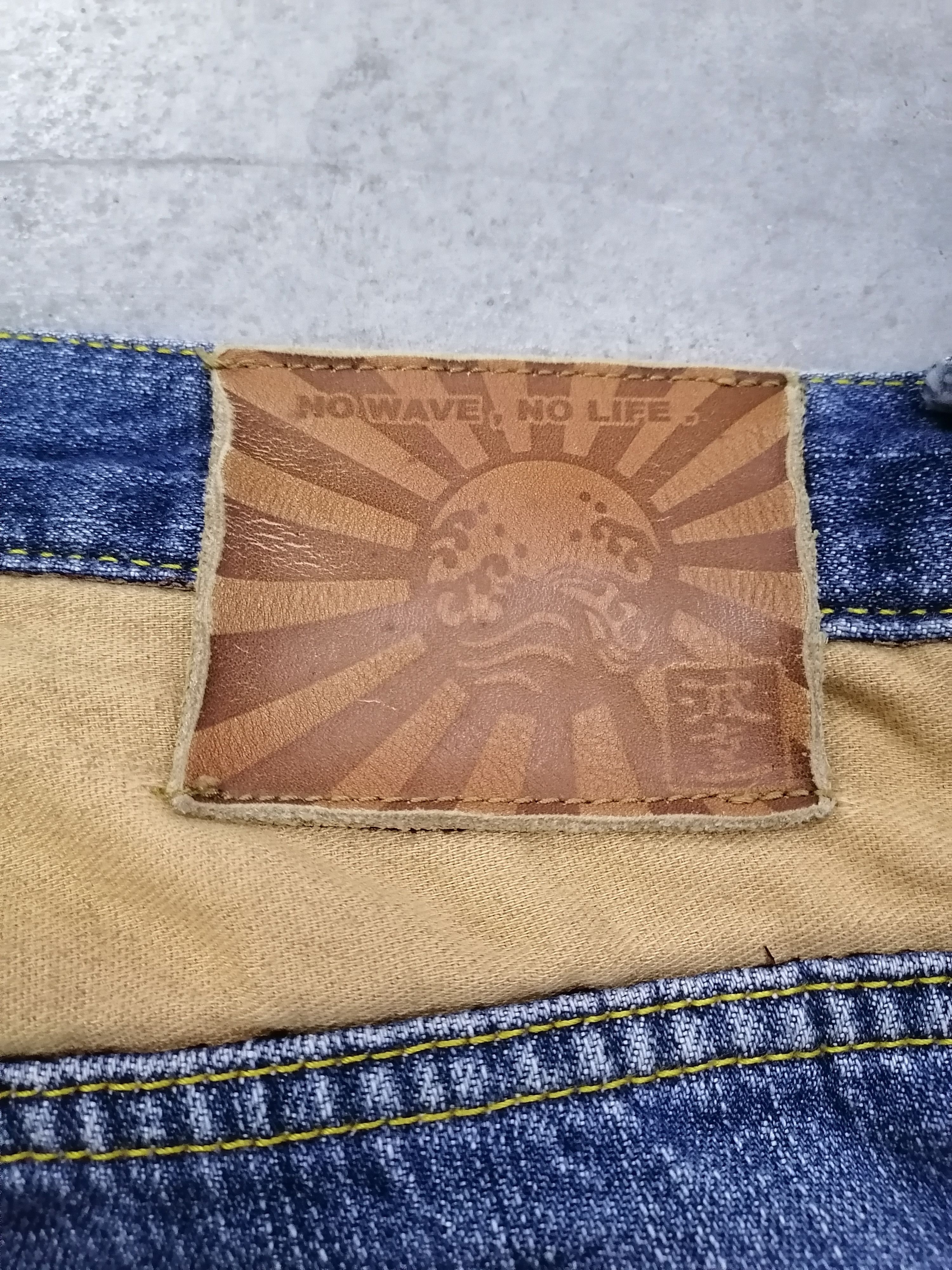 Japanese Brand Naminoritatsujin Embroidery Gaijin Denim Pants Size US 34 / EU 50 - 11 Thumbnail