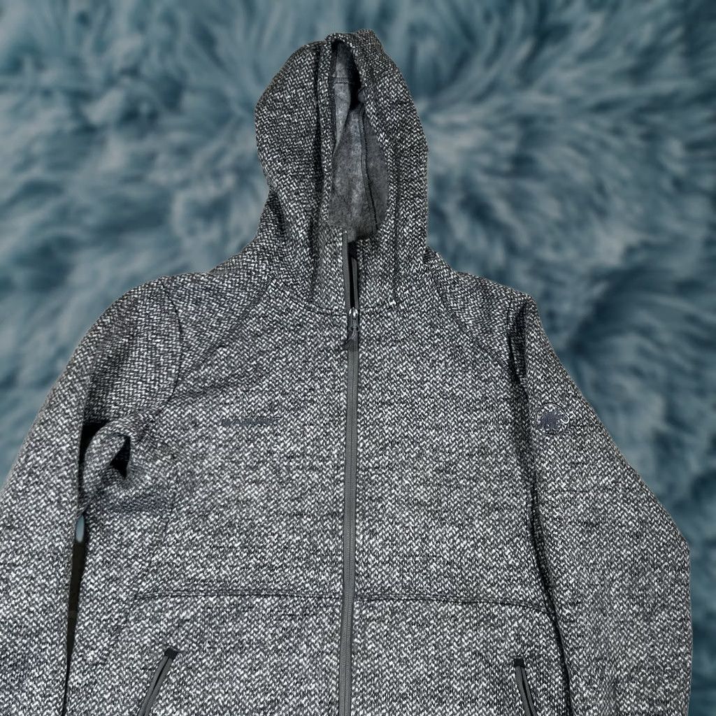 Mammut Mammut Jacket Women XL Fleece Lined Hooded Full Zip Gray Pockets Size XL / US 12-14 / IT 48-50 - 1 Thumbnail
