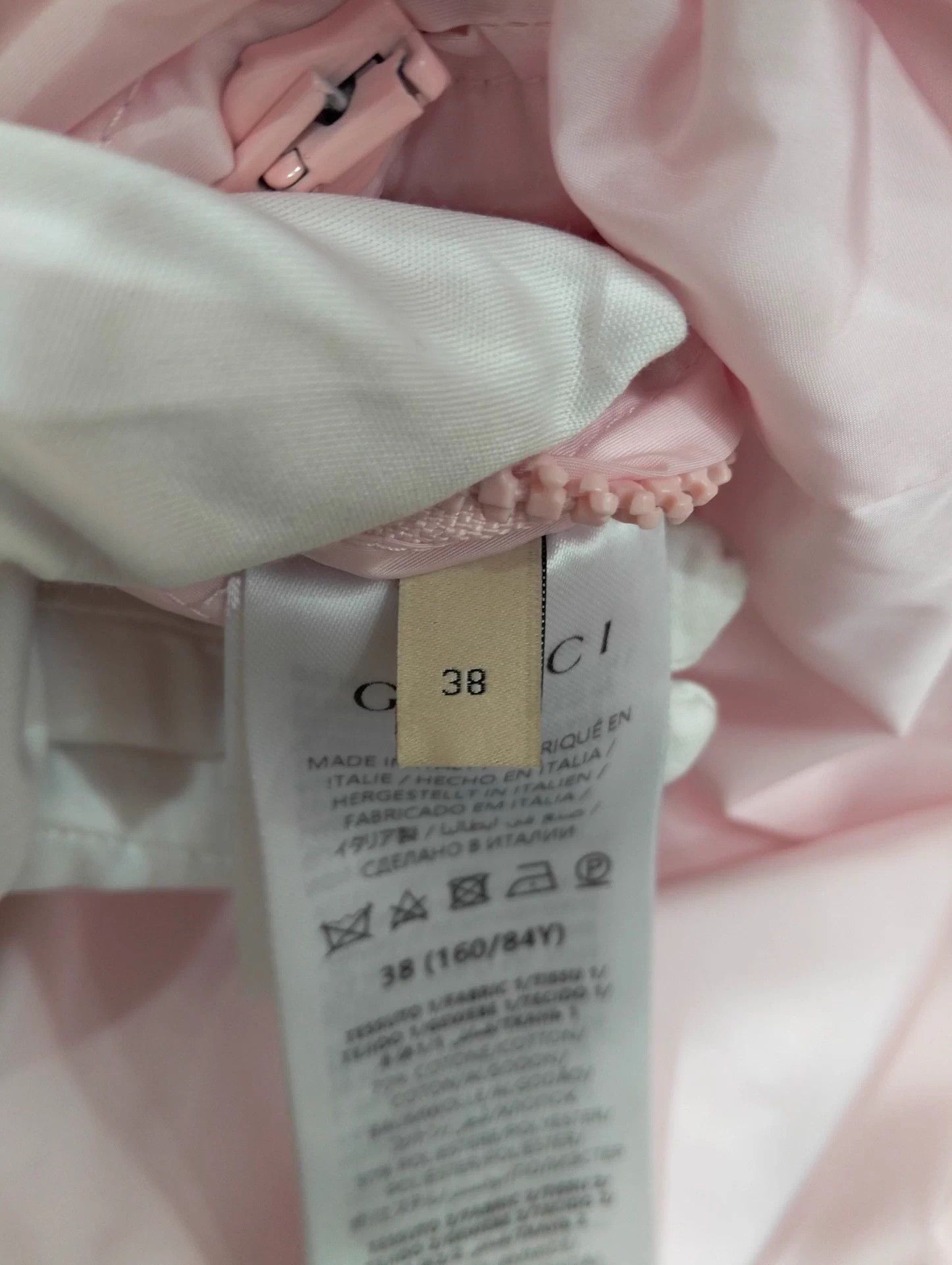 Gucci Gucci pink allover hooded down jacket 38 Size XS / US 0-2 / IT 36-38 - 7 Thumbnail