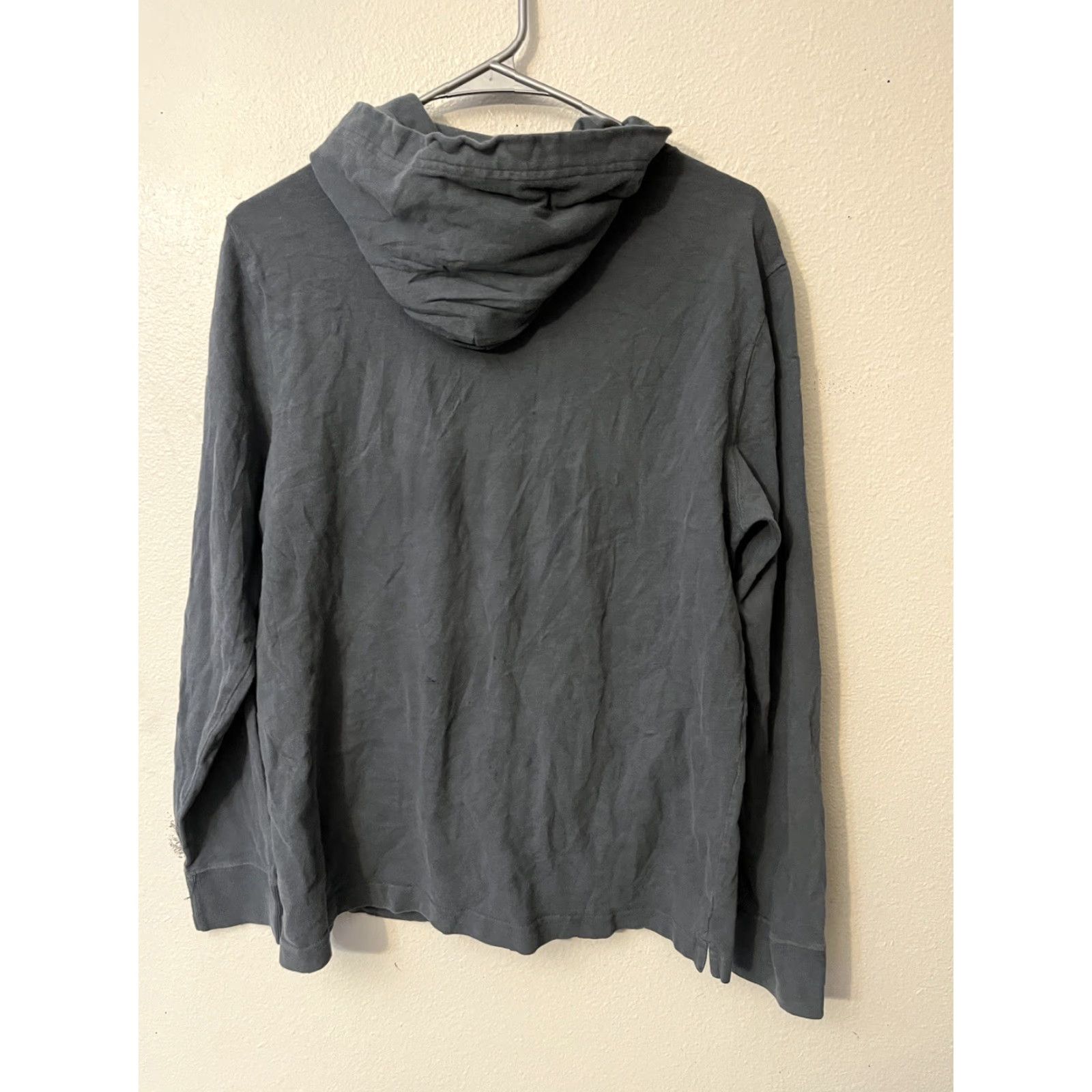 Abercrombie & Fitch Abercrombie & Fitch Hoodie Mens Medium Gray Pullover Knit Stretch Casual Flaw Size US M / EU 48-50 / 2 - 2 Thumbnail