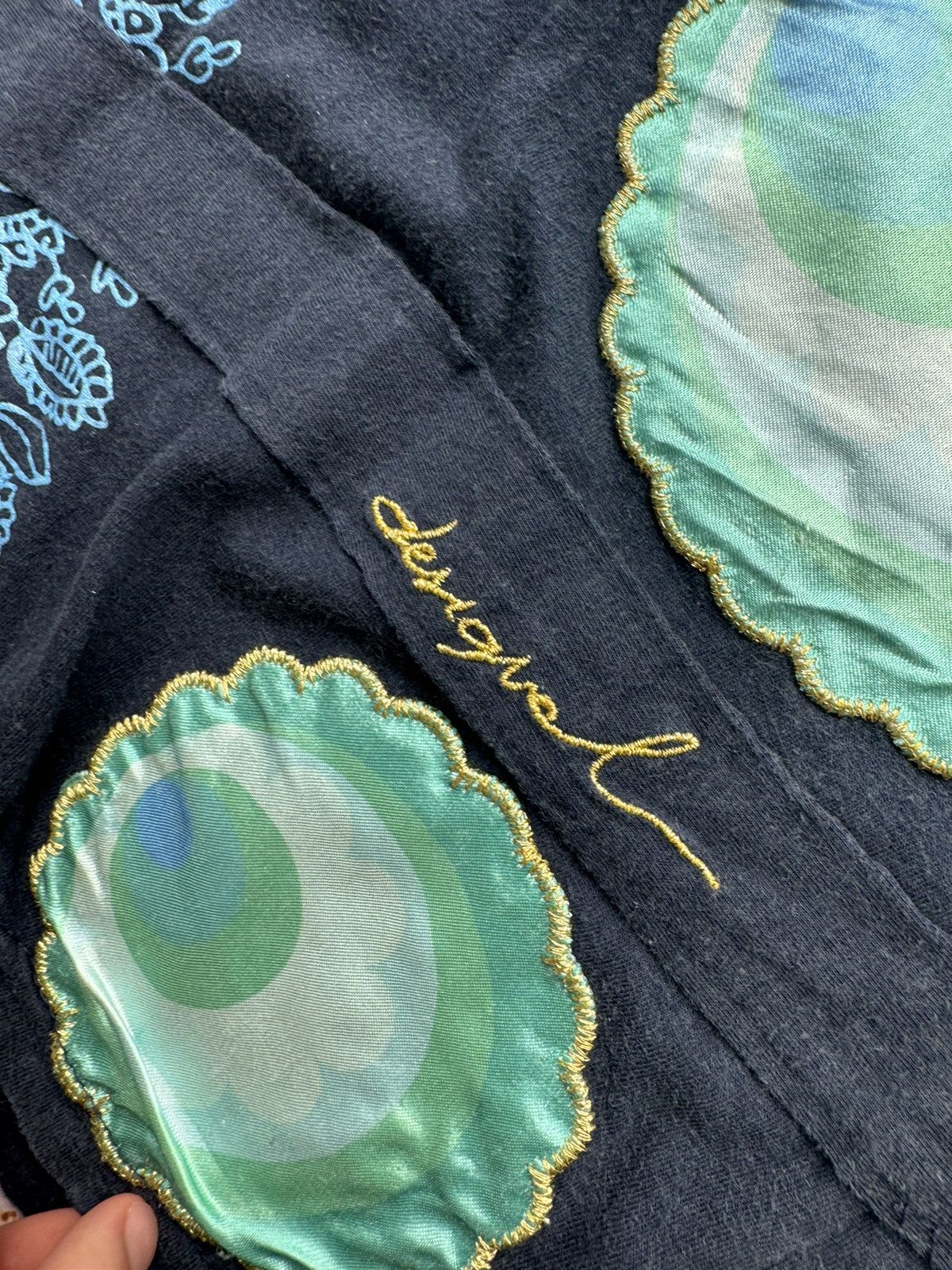 Desigual Desigual Vintage Printed Belted Long Sleeve Size M / US 6-8 / IT 42-44 - 5 Thumbnail